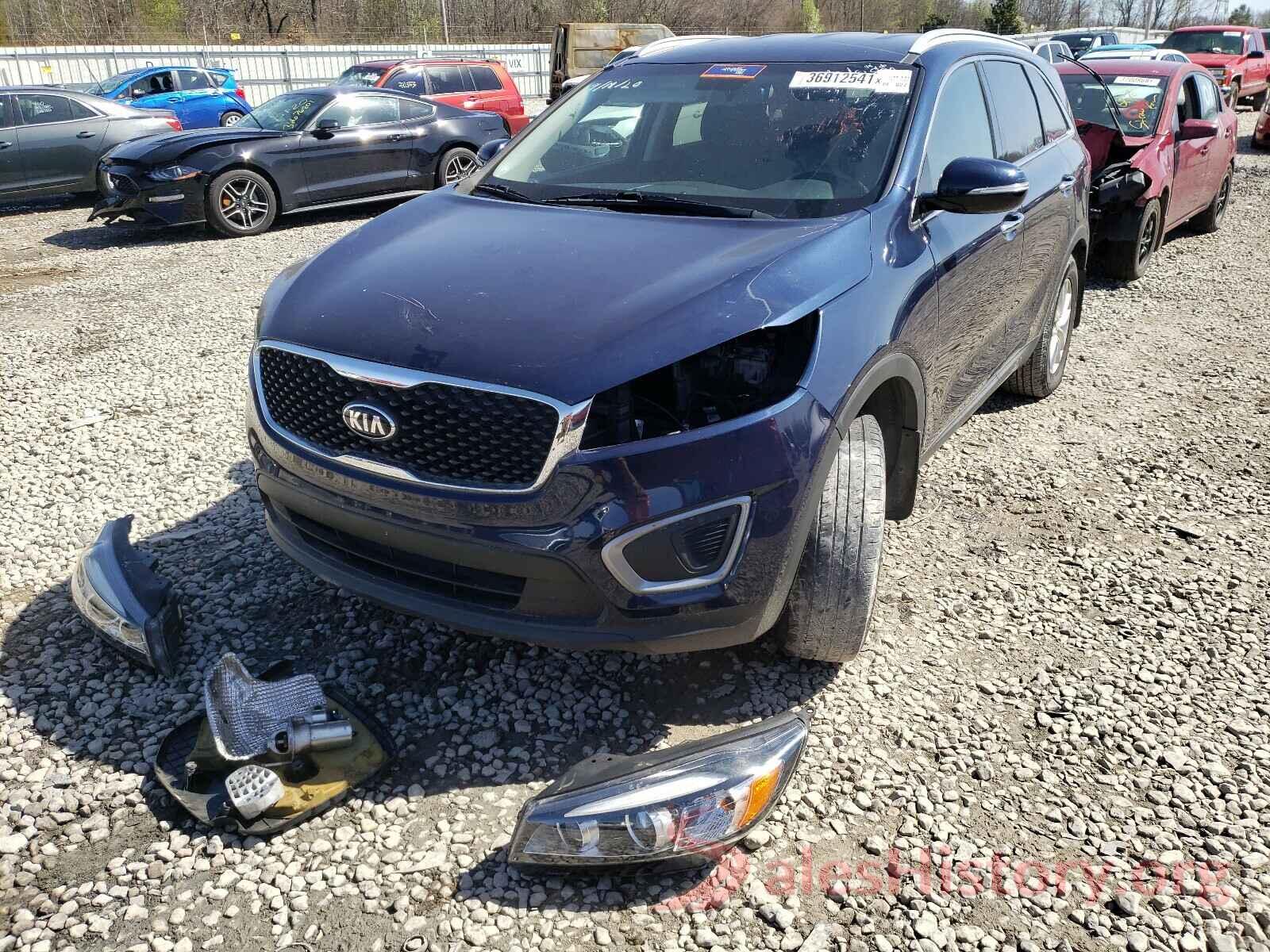 5XYPGA54GG102904 2016 KIA SORENTO