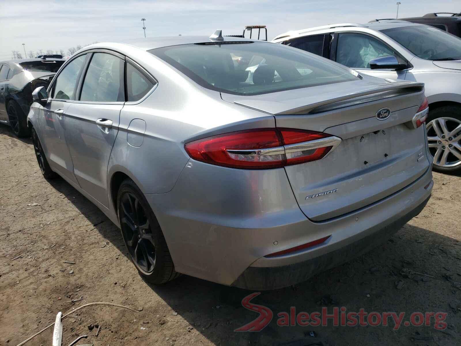 3FA6P0HD1LR186607 2020 FORD FUSION