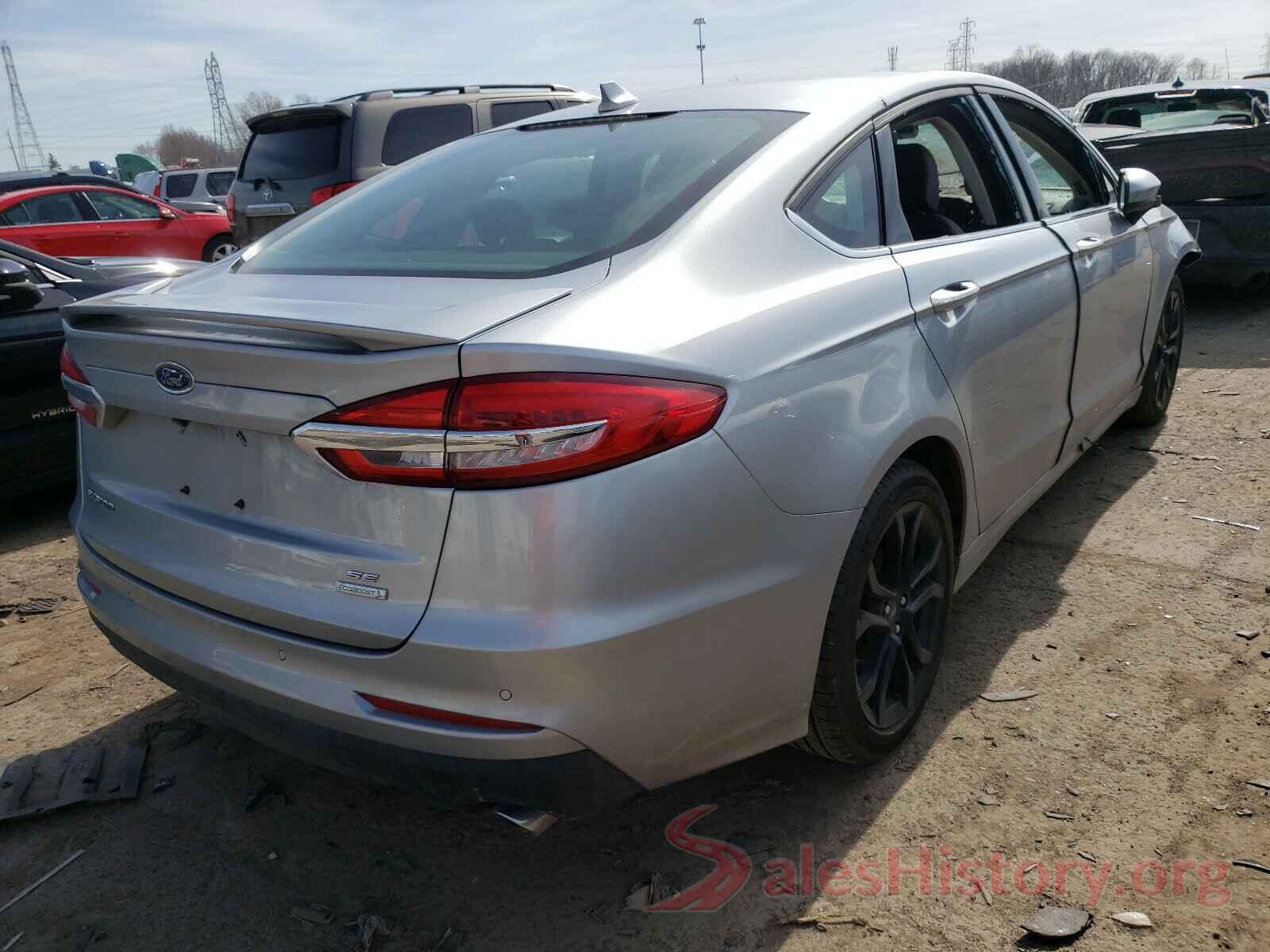 3FA6P0HD1LR186607 2020 FORD FUSION