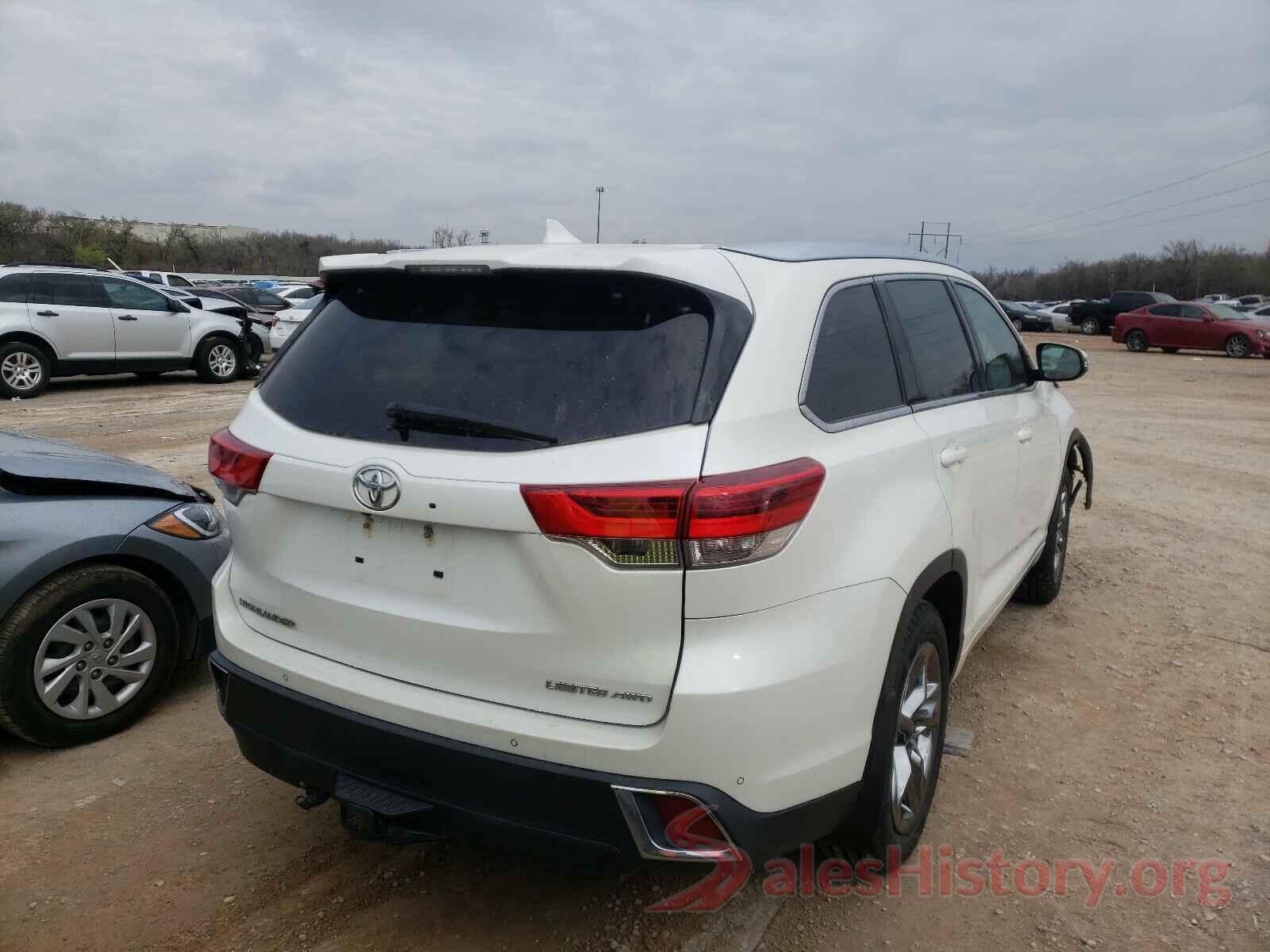 5TDDZRFH9HS381901 2017 TOYOTA HIGHLANDER