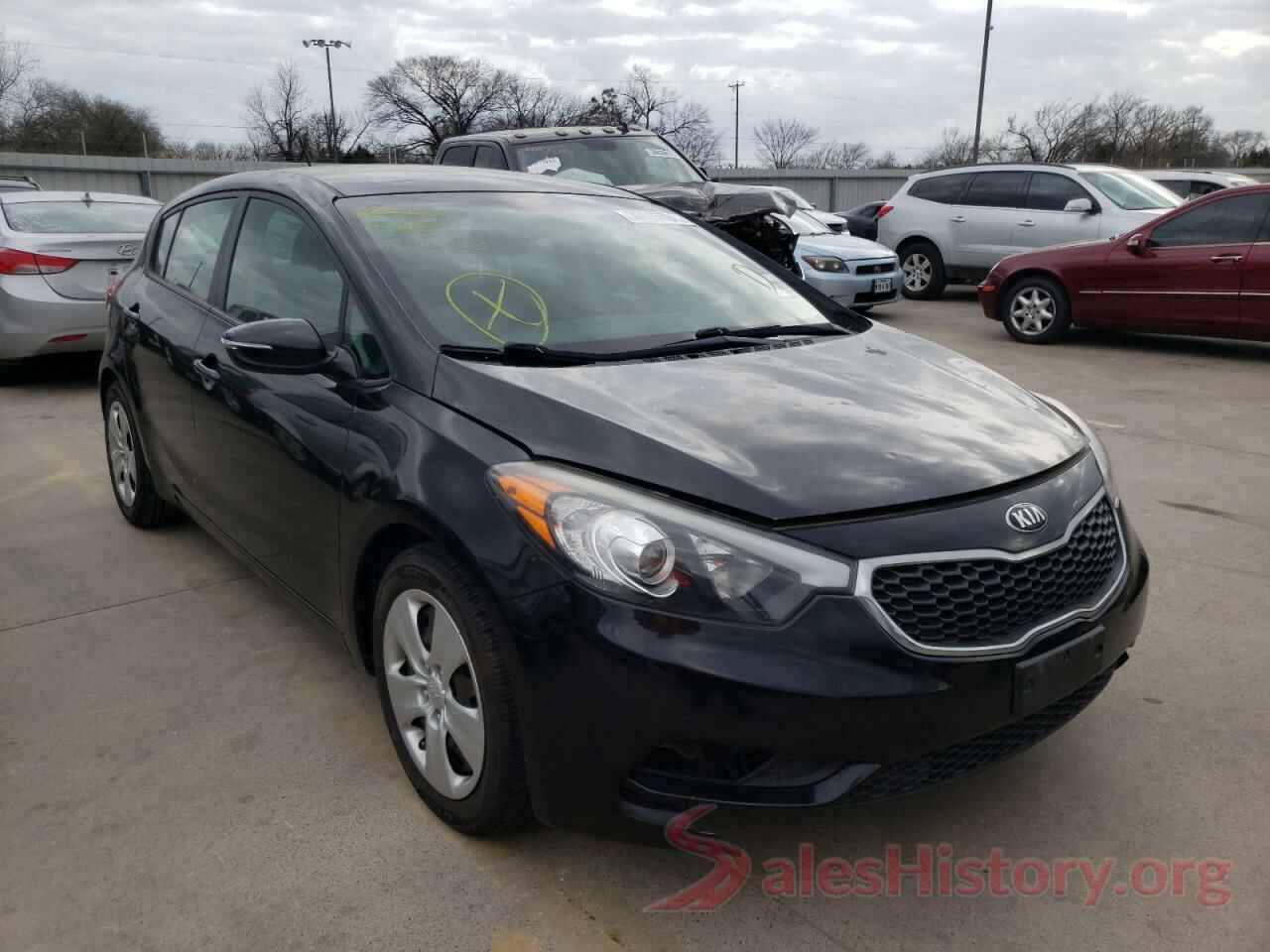 KNAFK5A86G5527962 2016 KIA FORTE