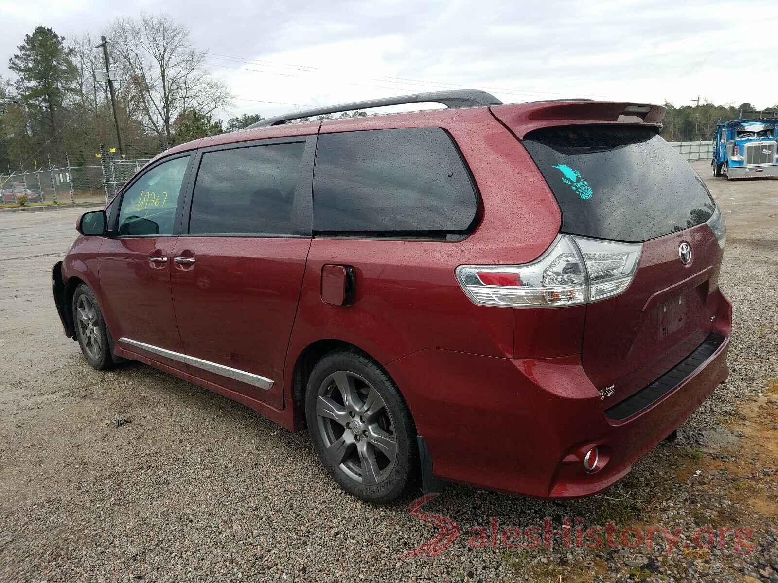 5TDXZ3DC3HS855617 2017 TOYOTA SIENNA