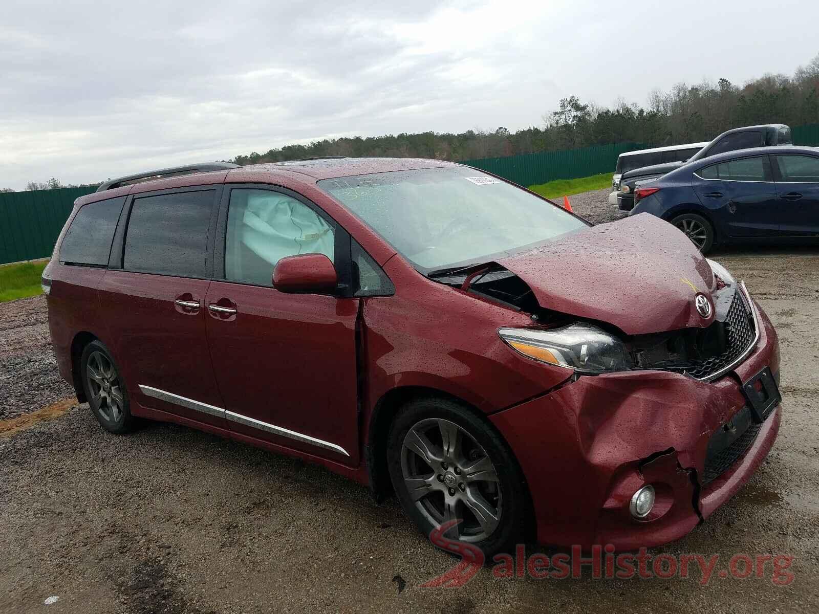 5TDXZ3DC3HS855617 2017 TOYOTA SIENNA