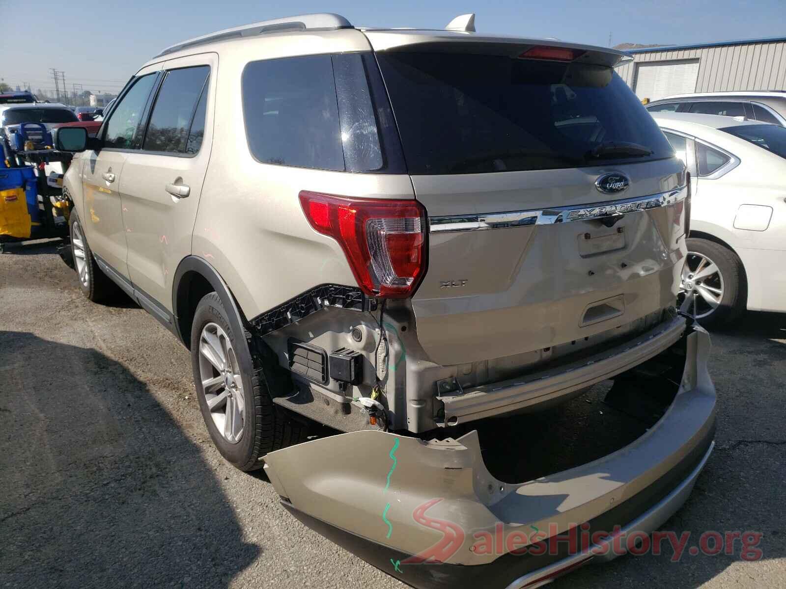 1FM5K7DH2HGC66157 2017 FORD EXPLORER