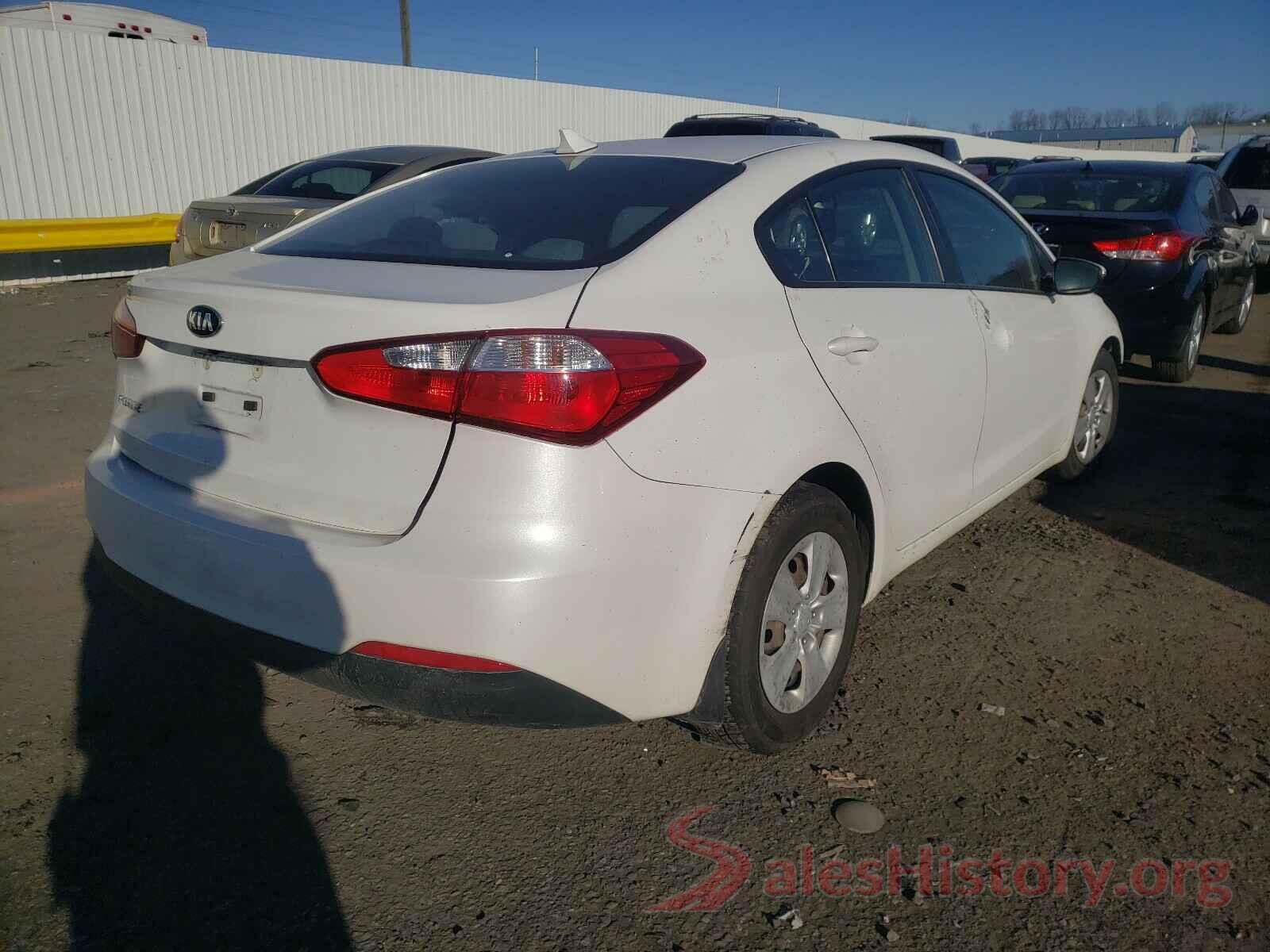 KNAFX4A69G5541896 2016 KIA FORTE