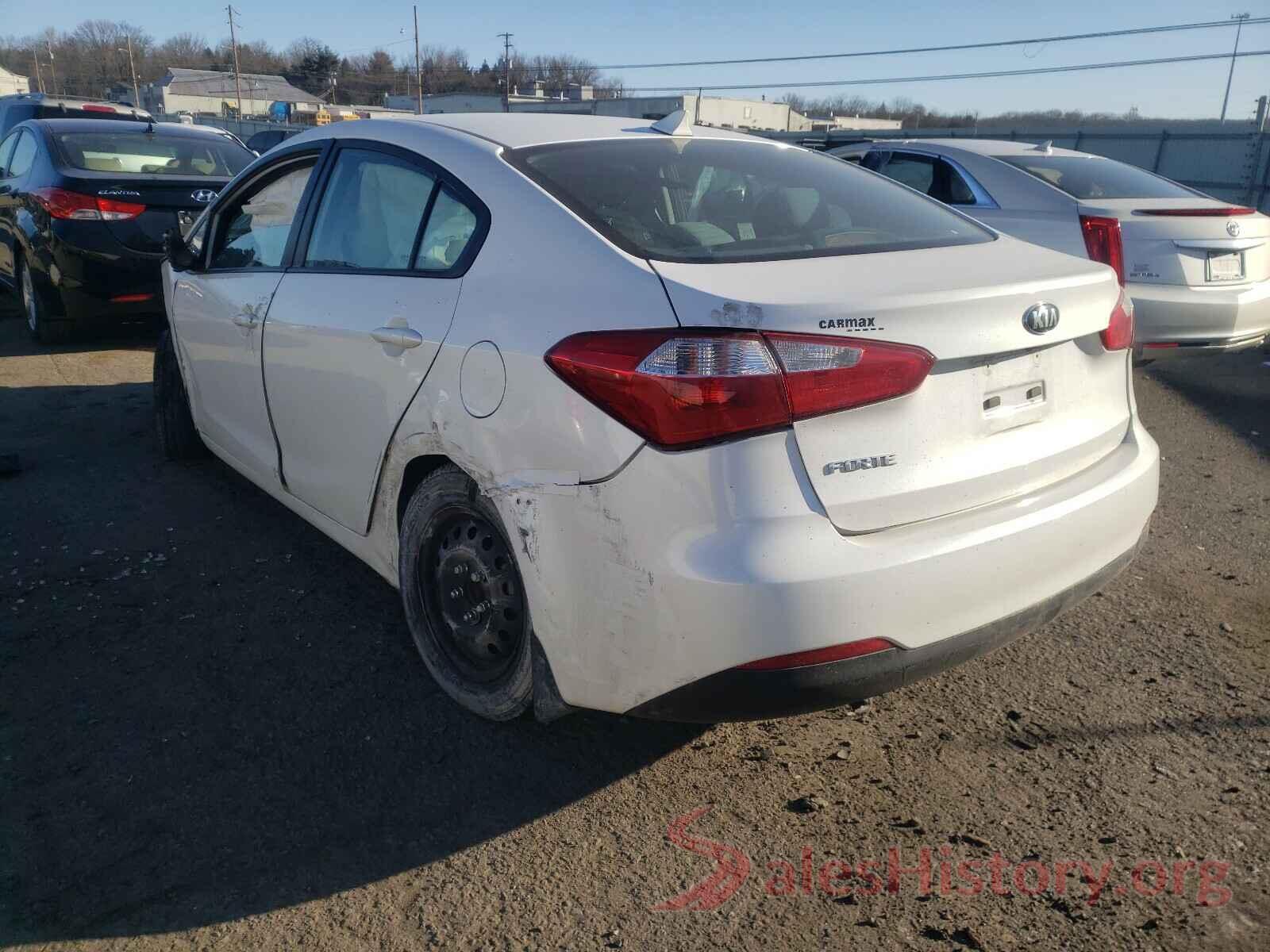 KNAFX4A69G5541896 2016 KIA FORTE