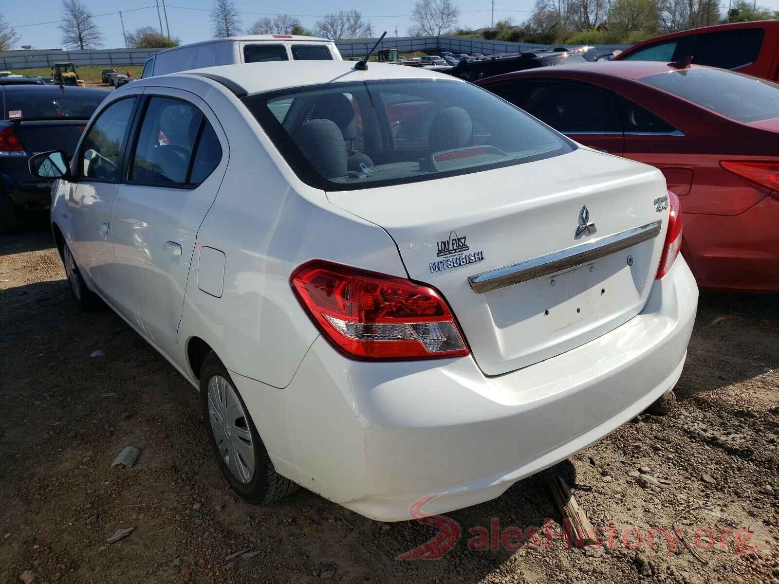 ML32F3FJ2HH001143 2017 MITSUBISHI MIRAGE