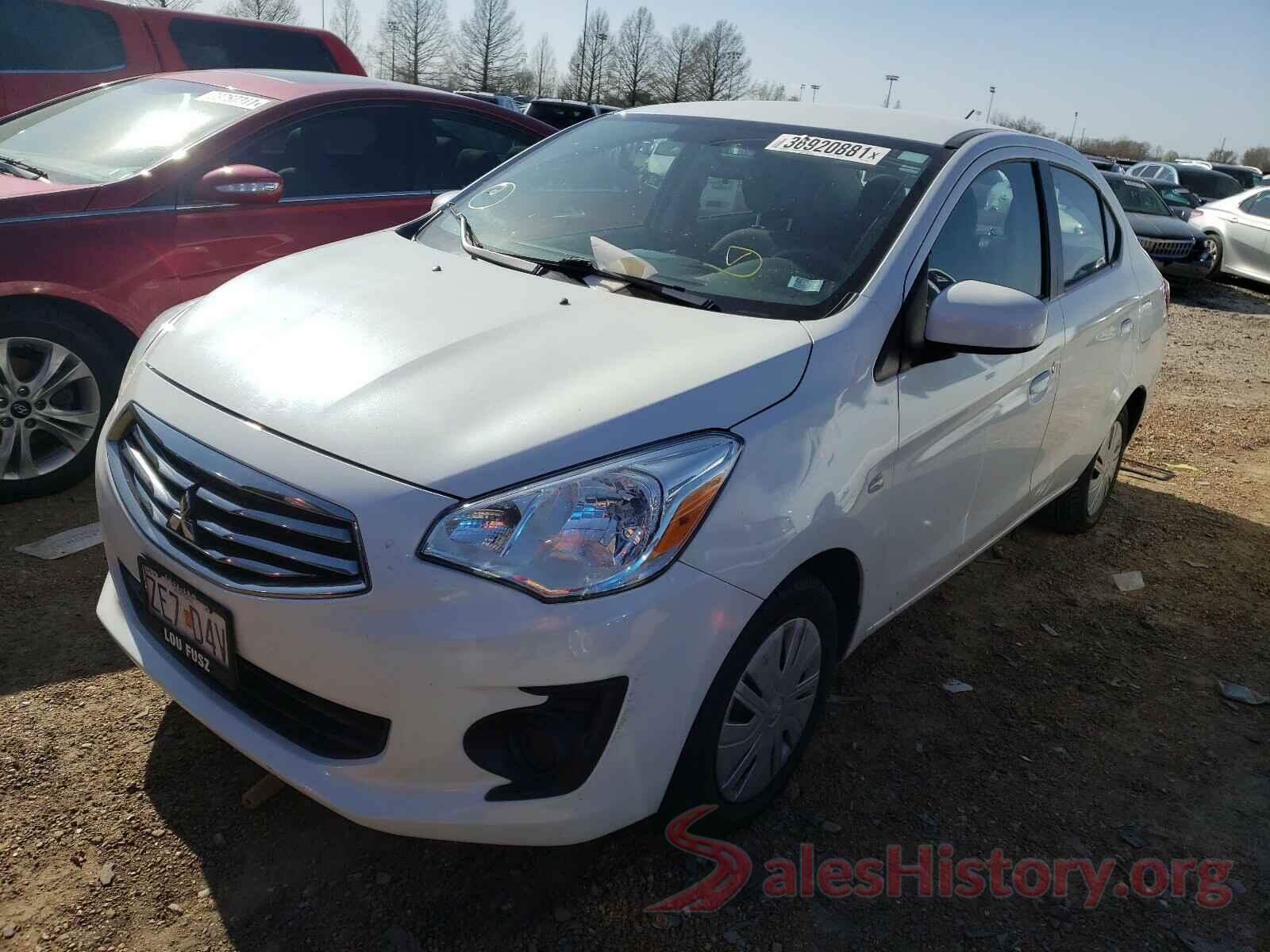 ML32F3FJ2HH001143 2017 MITSUBISHI MIRAGE