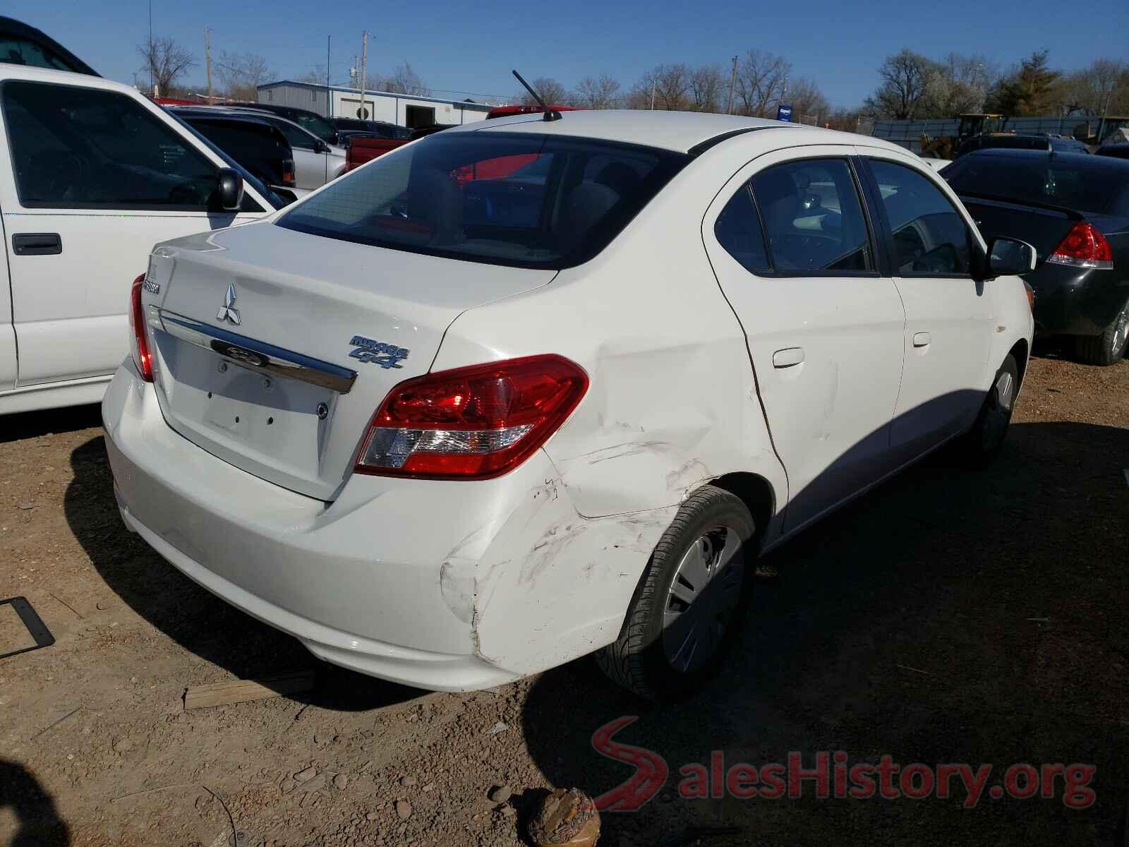 ML32F3FJ2HH001143 2017 MITSUBISHI MIRAGE