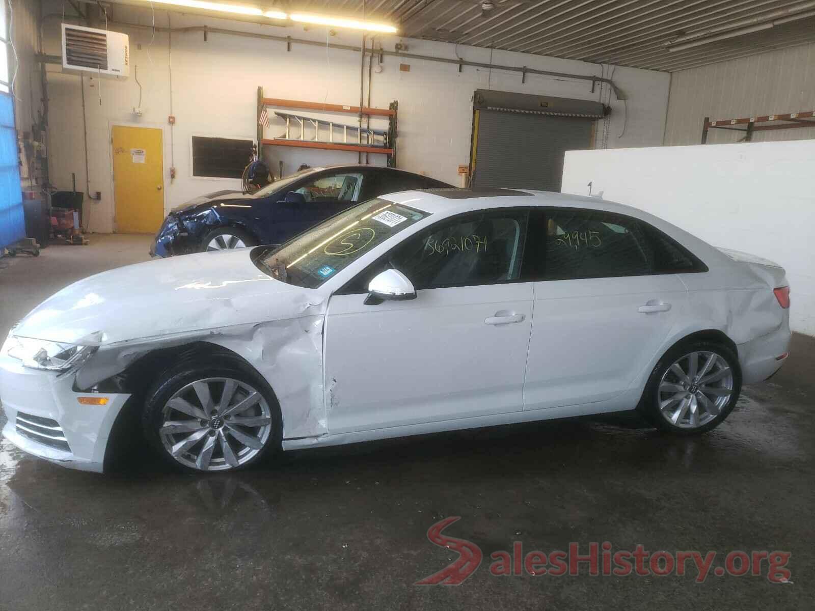 WAUANAF4XHN025392 2017 AUDI A4