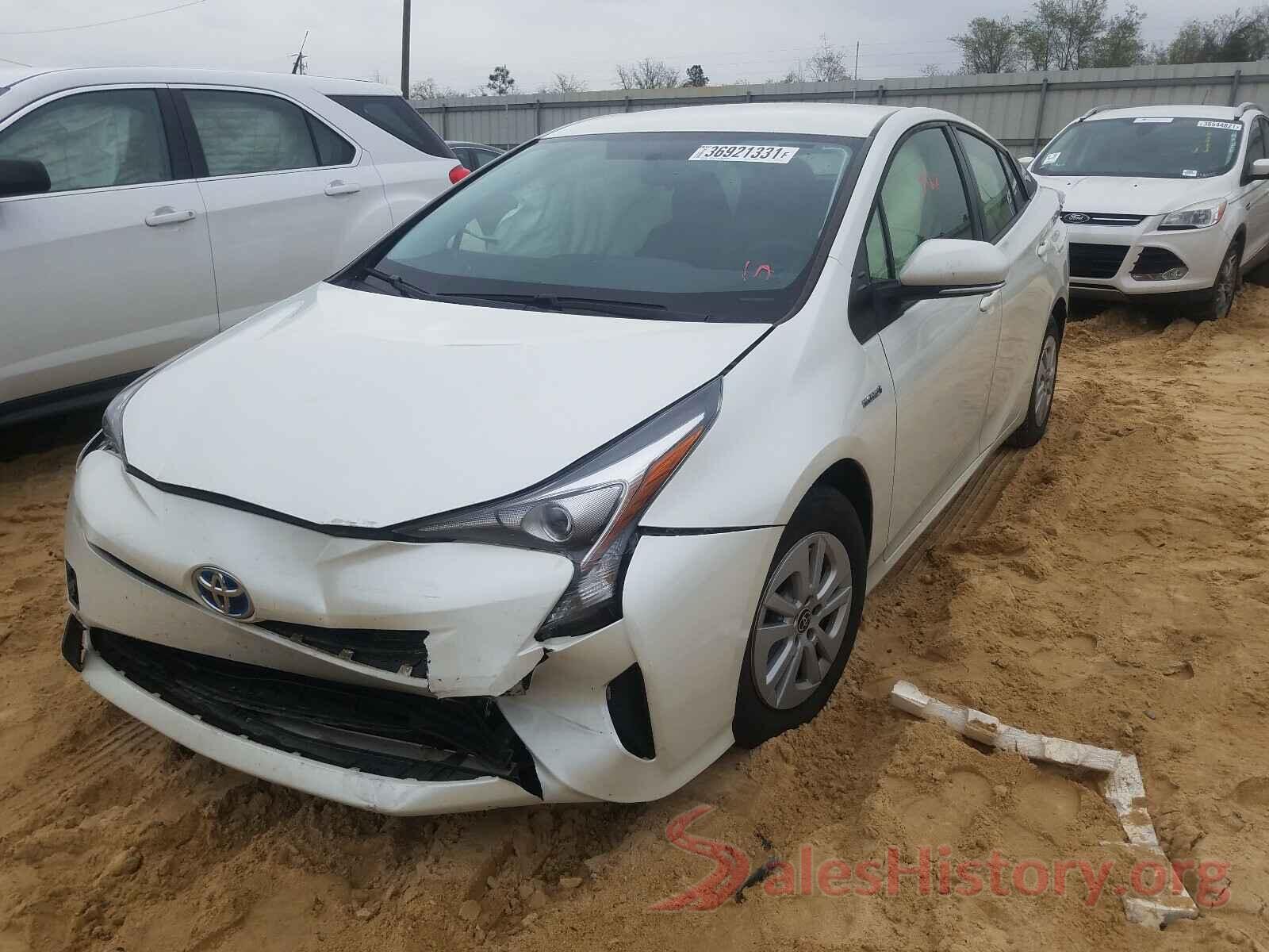 JTDKBRFU2G3017764 2016 TOYOTA PRIUS