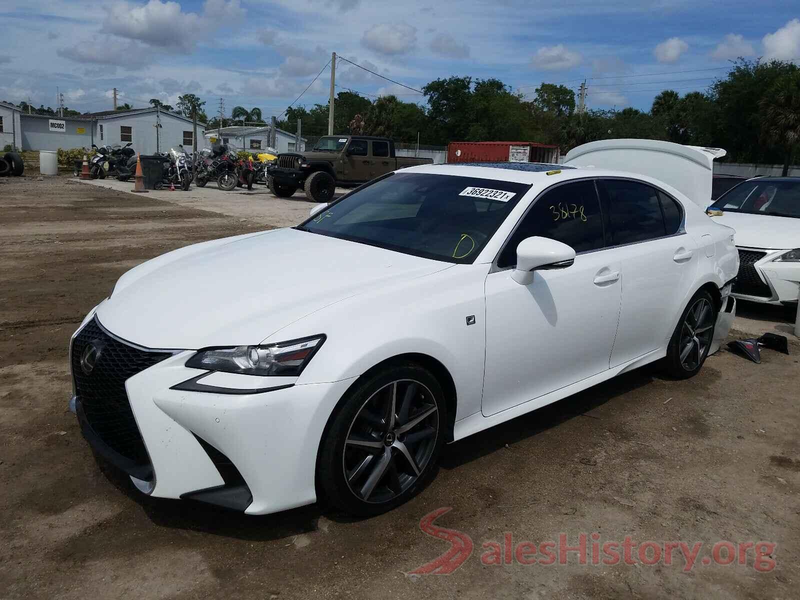 JTHBZ1BL4HA009493 2017 LEXUS GS350