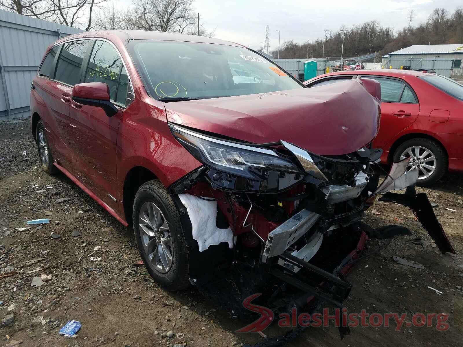 5TDKRKEC7MS019578 2021 TOYOTA SIENNA