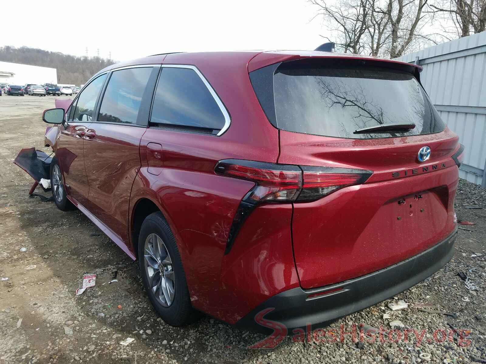 5TDKRKEC7MS019578 2021 TOYOTA SIENNA