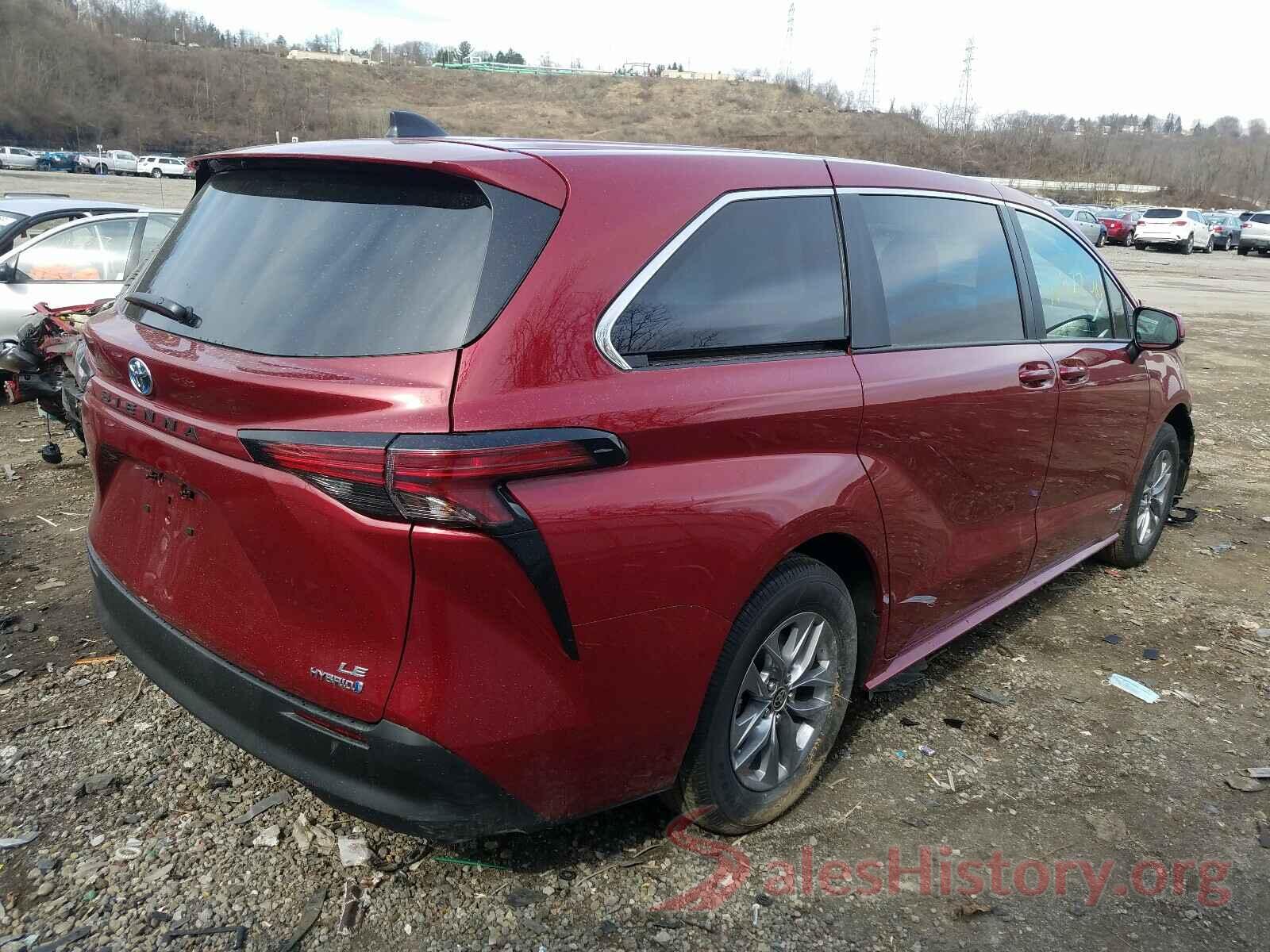 5TDKRKEC7MS019578 2021 TOYOTA SIENNA