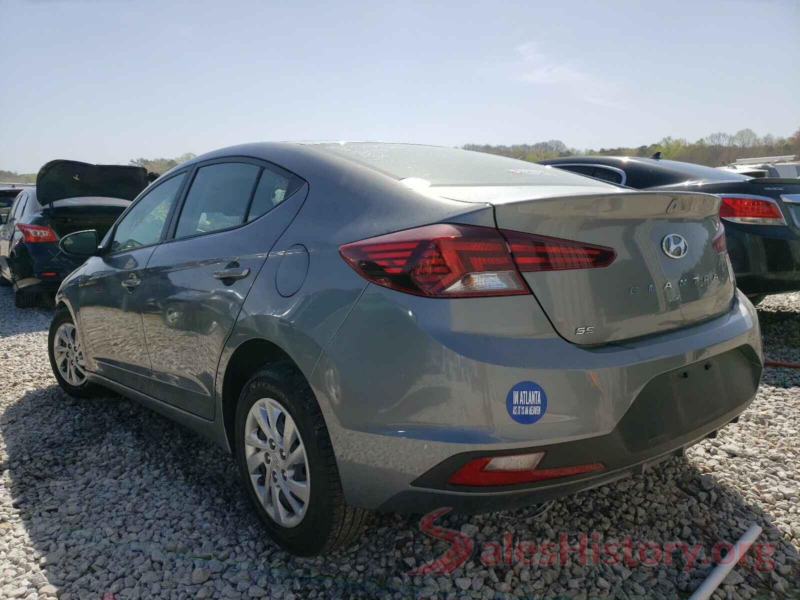 KMHD74LF5KU788026 2019 HYUNDAI ELANTRA