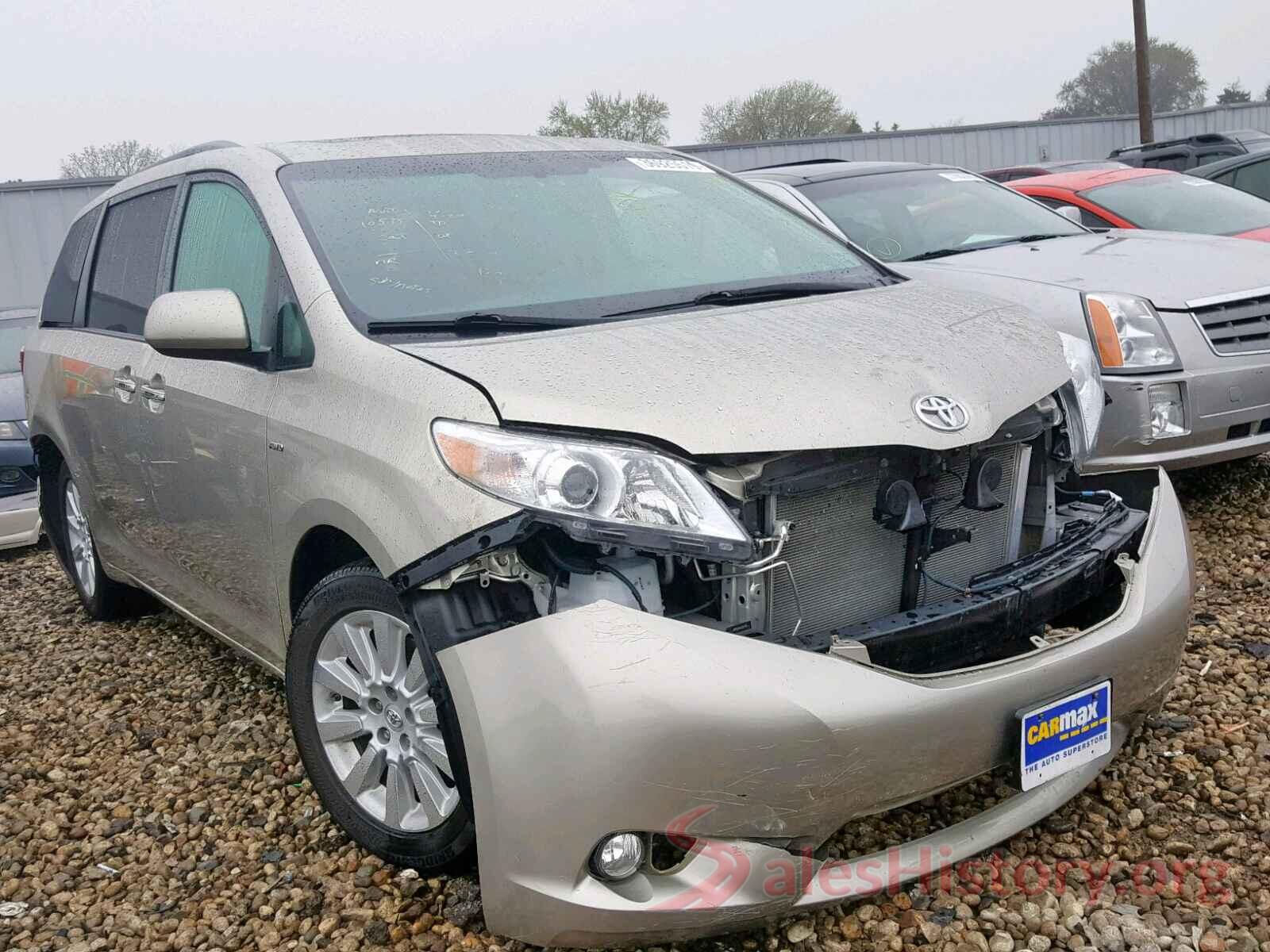 5TDDK3DC1GS138509 2016 TOYOTA SIENNA XLE