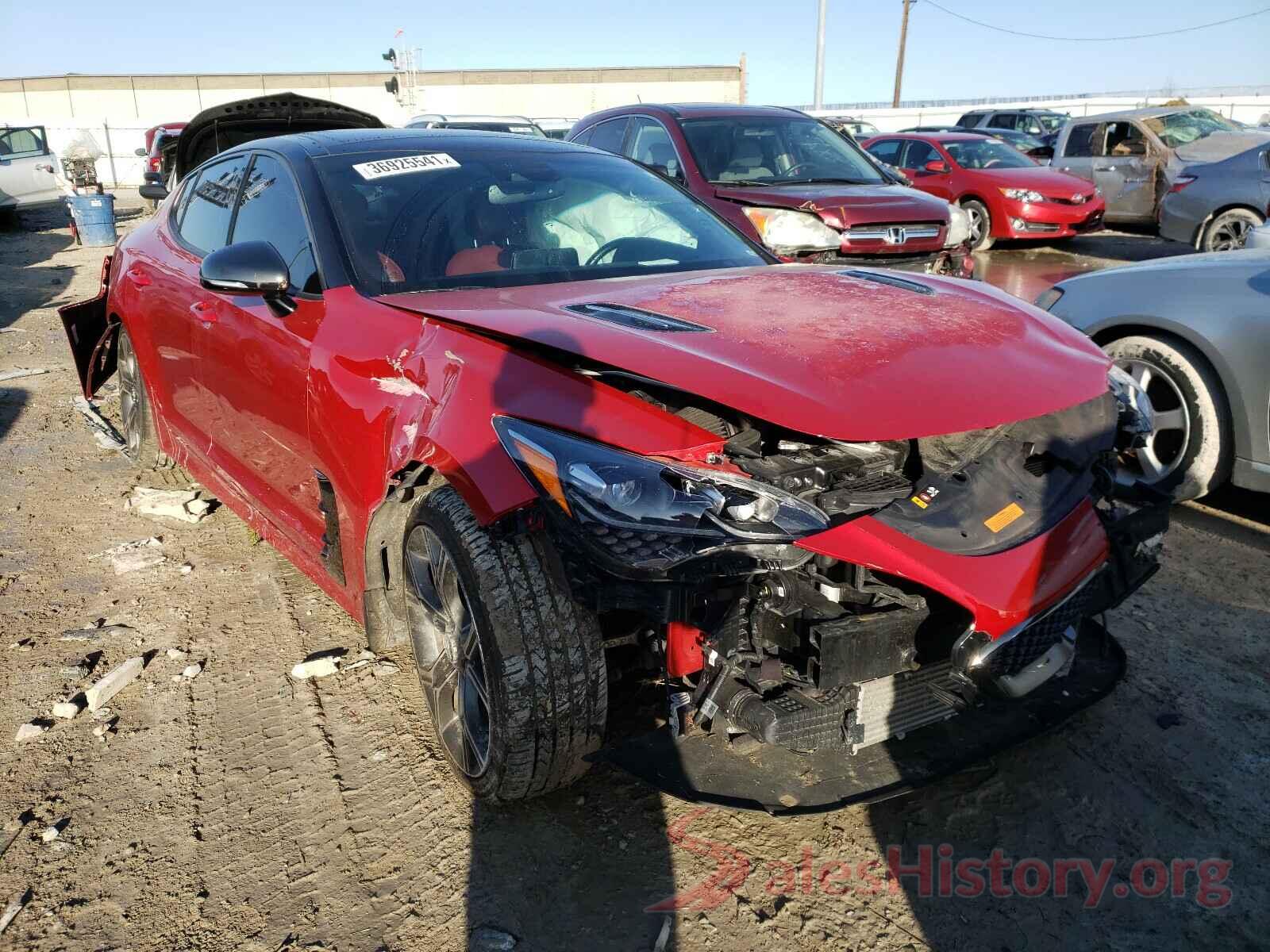 KNAE55LC9J6033505 2018 KIA STINGER