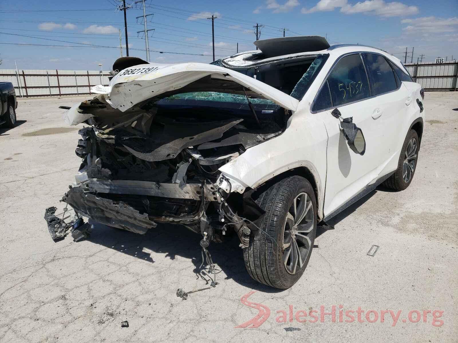 2T2ZZMCA1HC086425 2017 LEXUS RX350