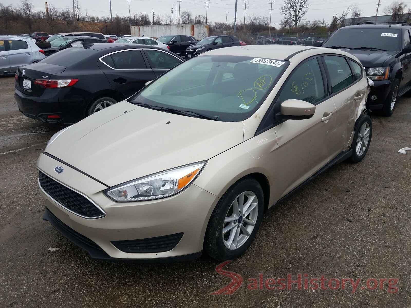 1FADP3K27JL224708 2018 FORD FOCUS