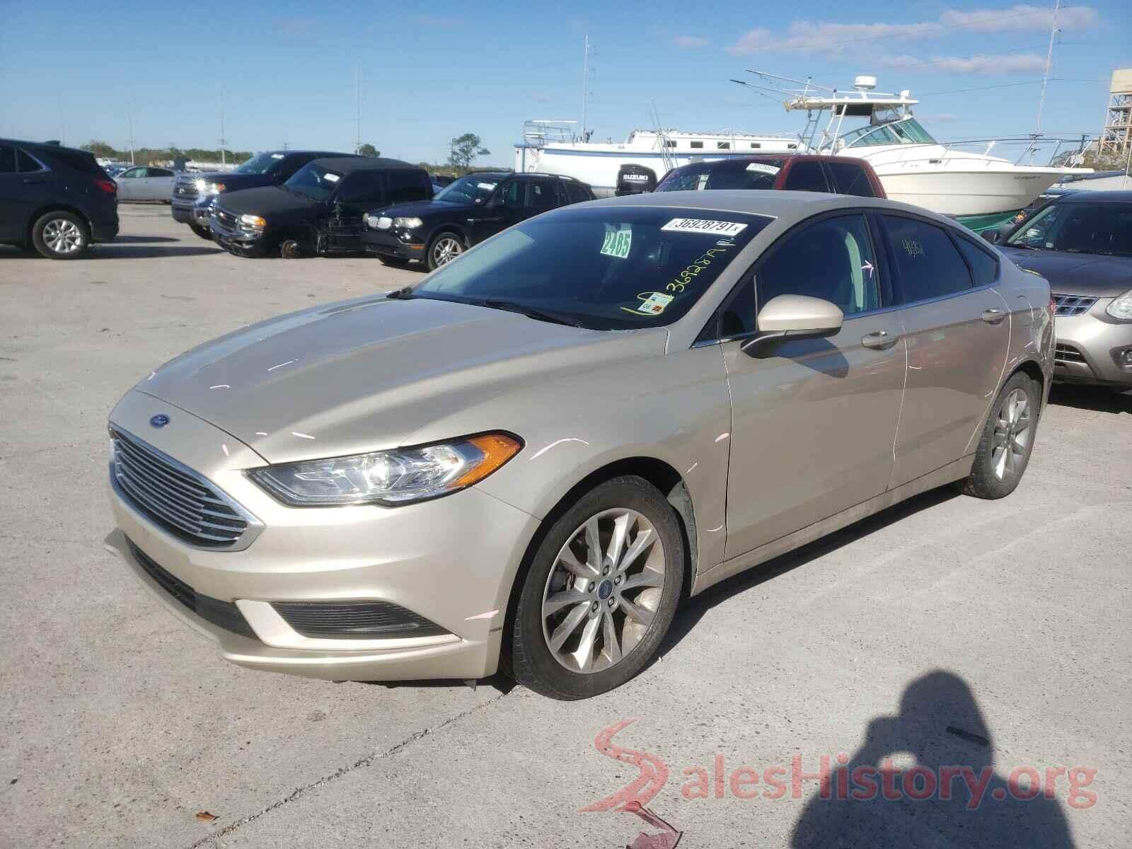 3FA6P0HD7HR377455 2017 FORD FUSION