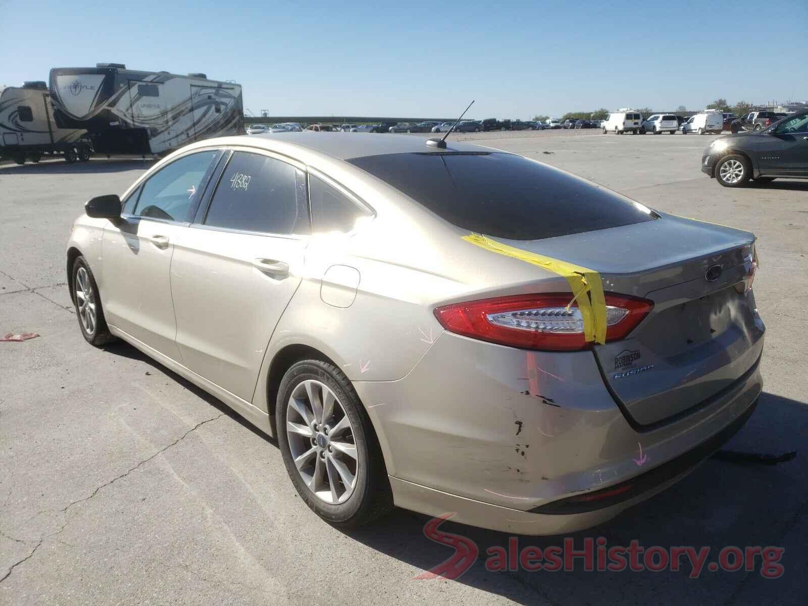 3FA6P0HD7HR377455 2017 FORD FUSION