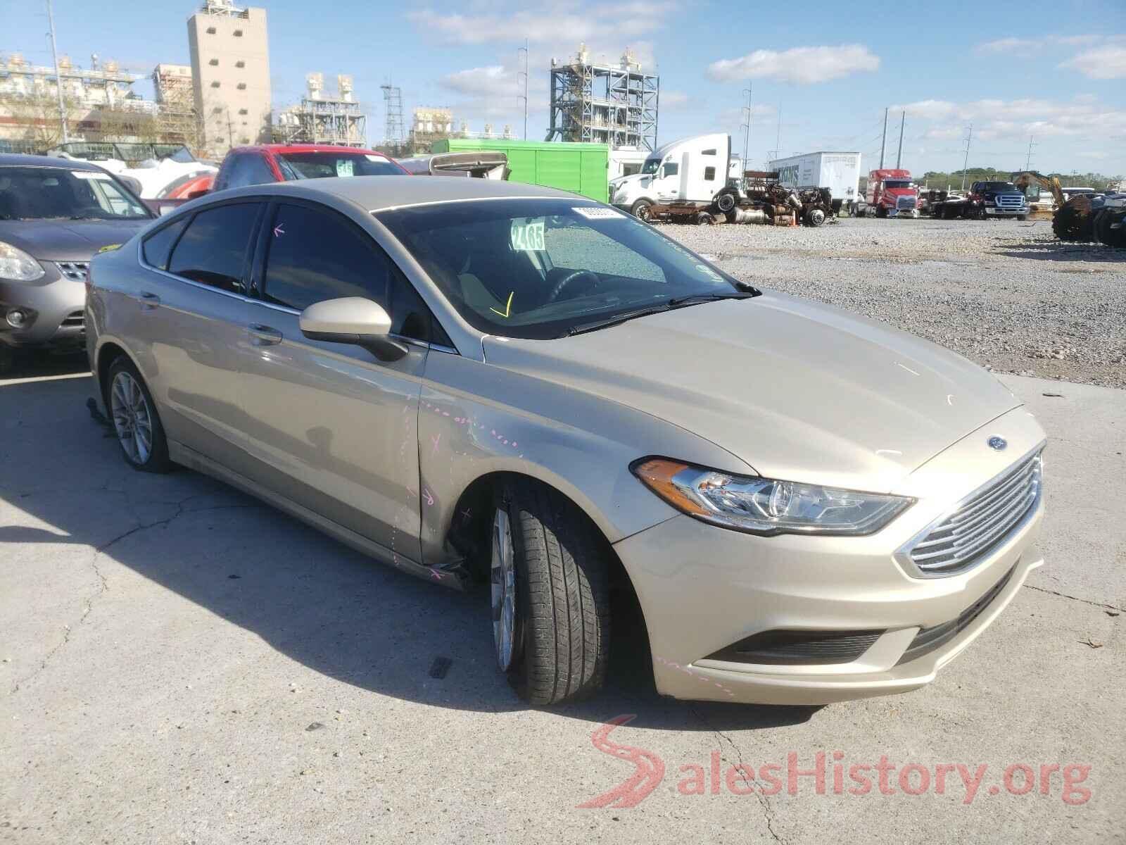 3FA6P0HD7HR377455 2017 FORD FUSION