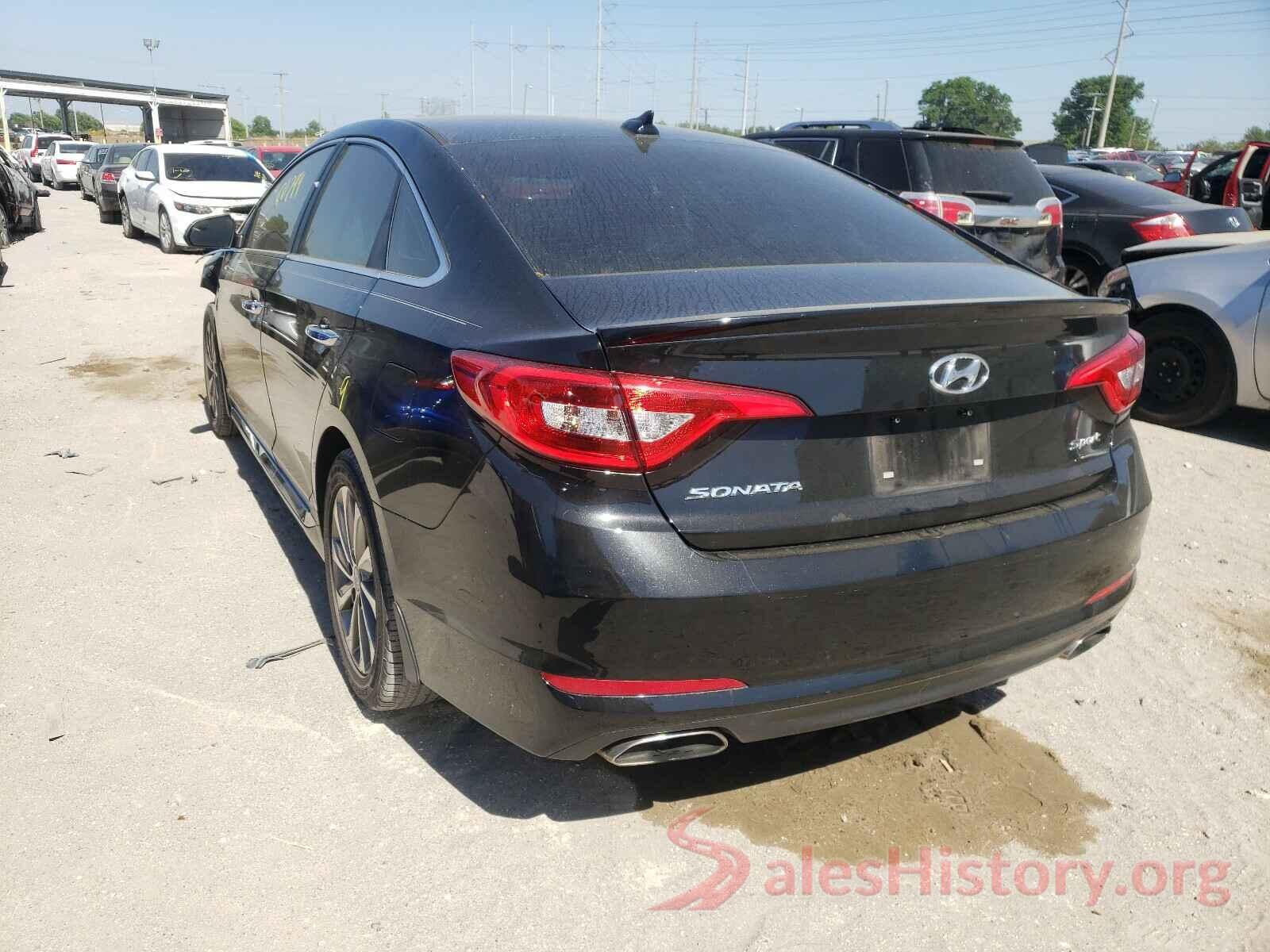 5NPE34AF8HH499801 2017 HYUNDAI SONATA