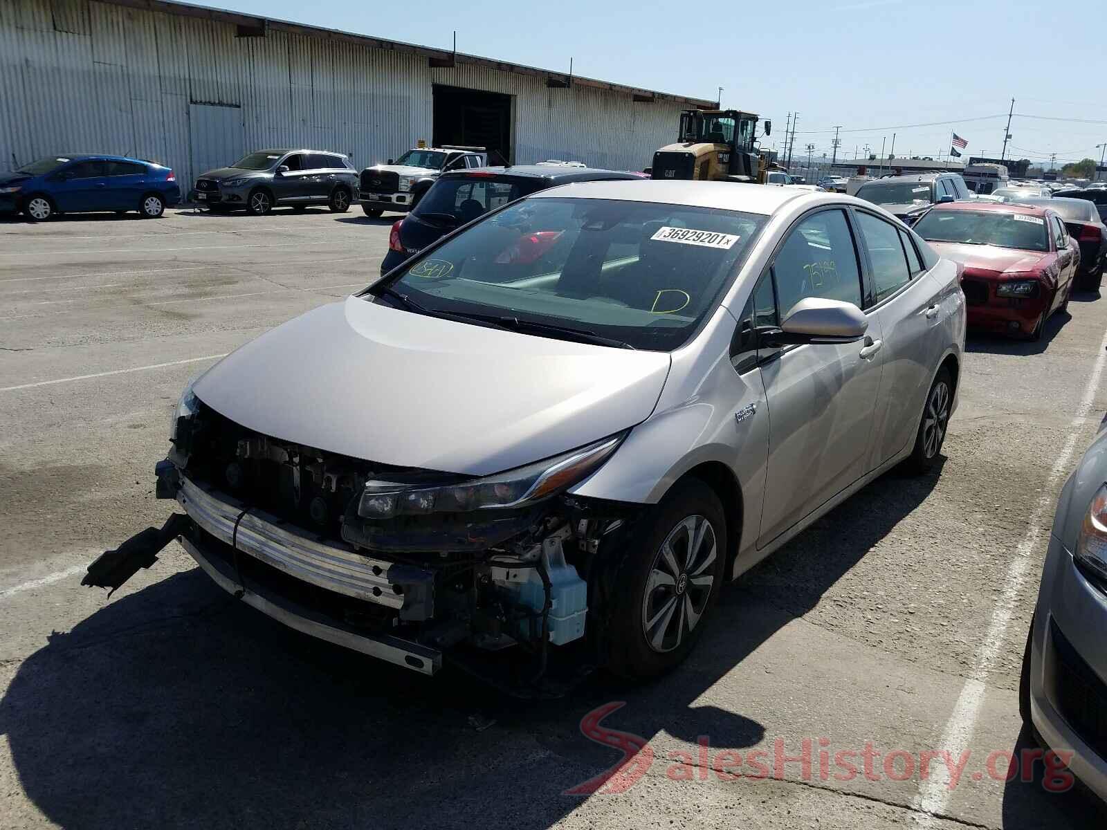 JTDKARFP8K3116028 2019 TOYOTA PRIUS