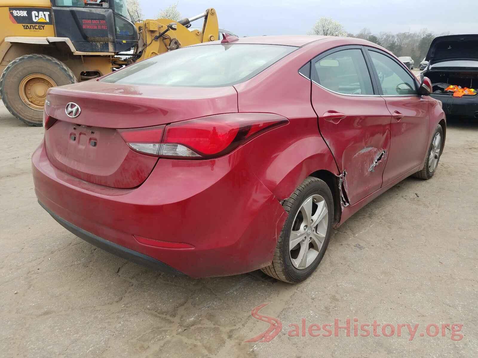 KMHDH4AE5GU609580 2016 HYUNDAI ELANTRA