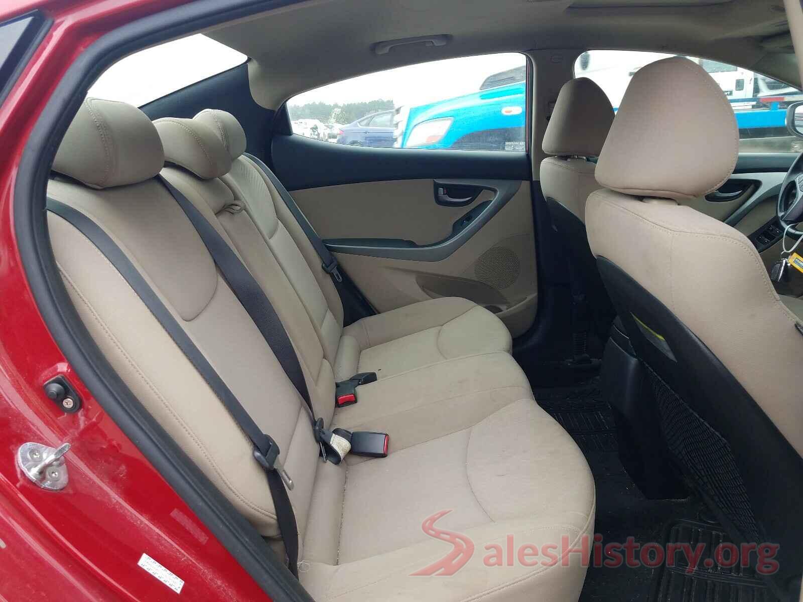 KMHDH4AE5GU609580 2016 HYUNDAI ELANTRA