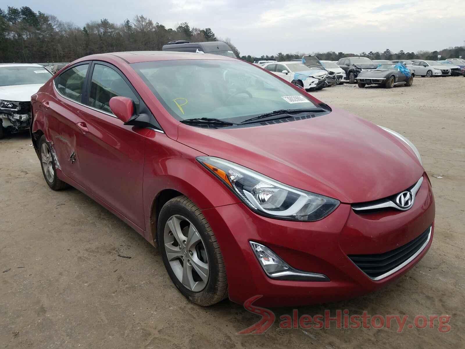 KMHDH4AE5GU609580 2016 HYUNDAI ELANTRA