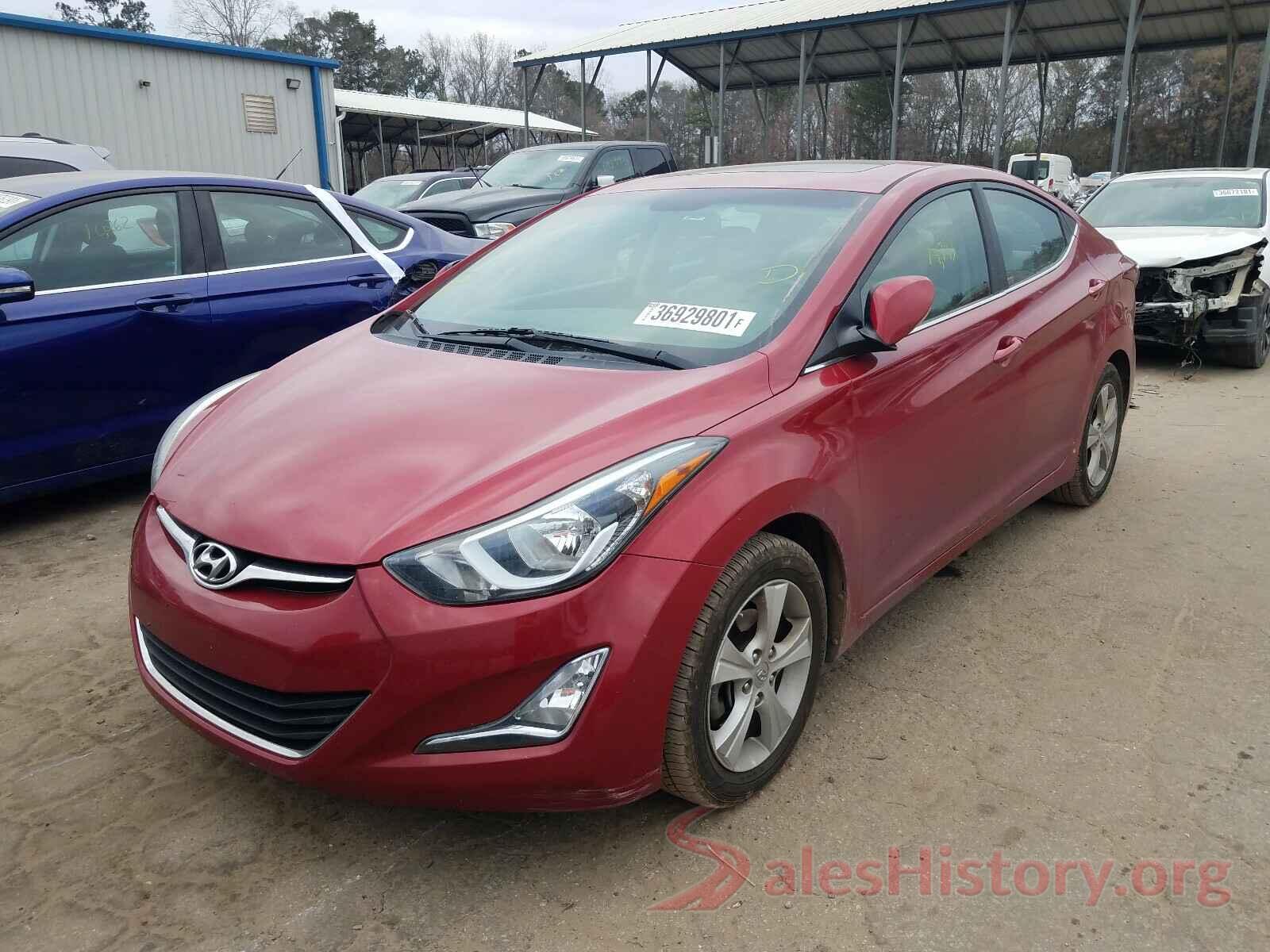 KMHDH4AE5GU609580 2016 HYUNDAI ELANTRA