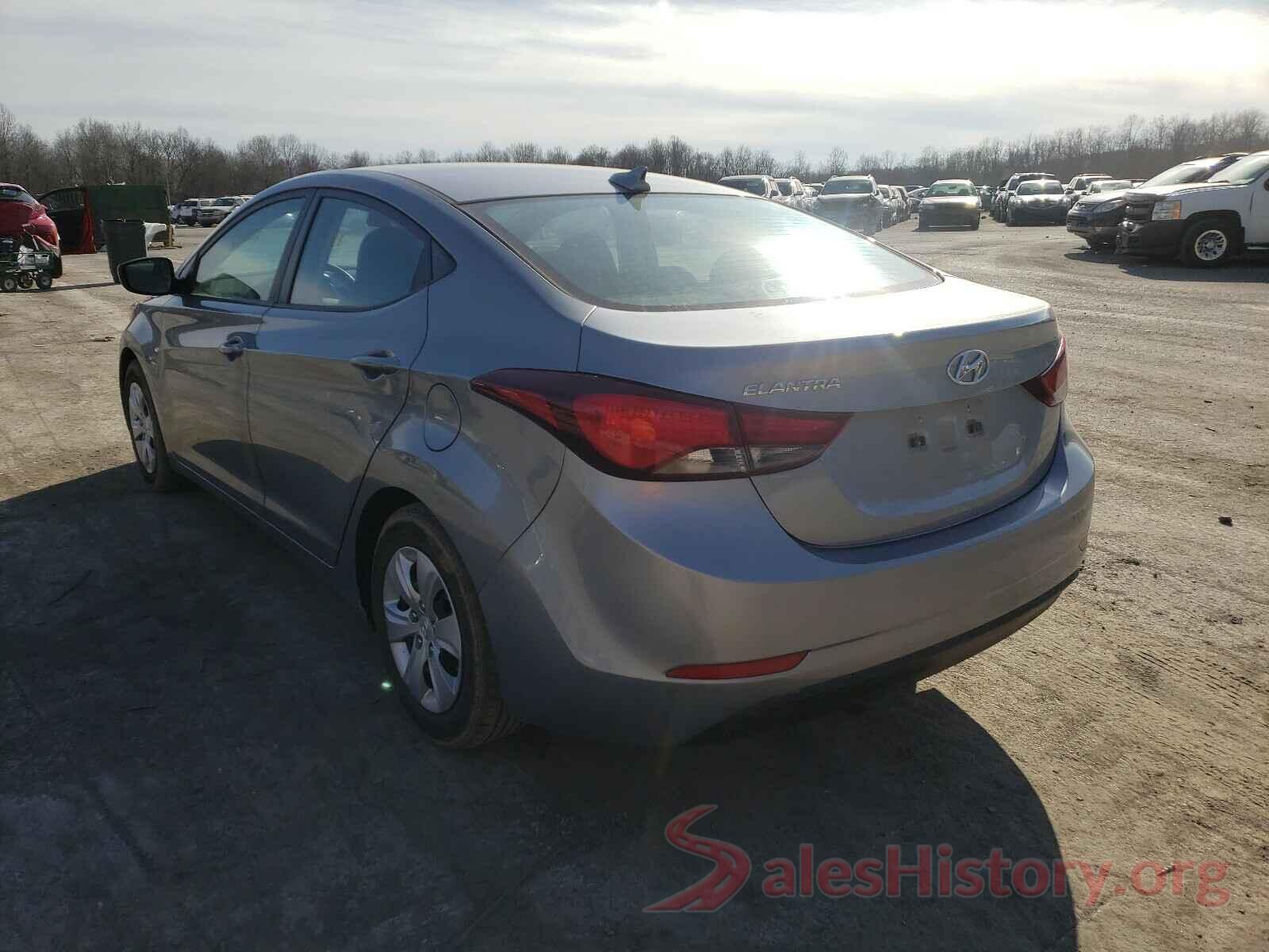 5NPDH4AE0GH771633 2016 HYUNDAI ELANTRA