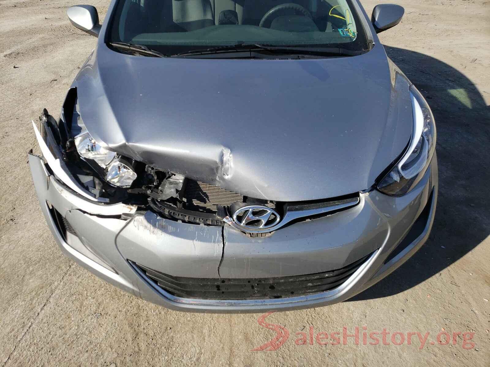 5NPDH4AE0GH771633 2016 HYUNDAI ELANTRA