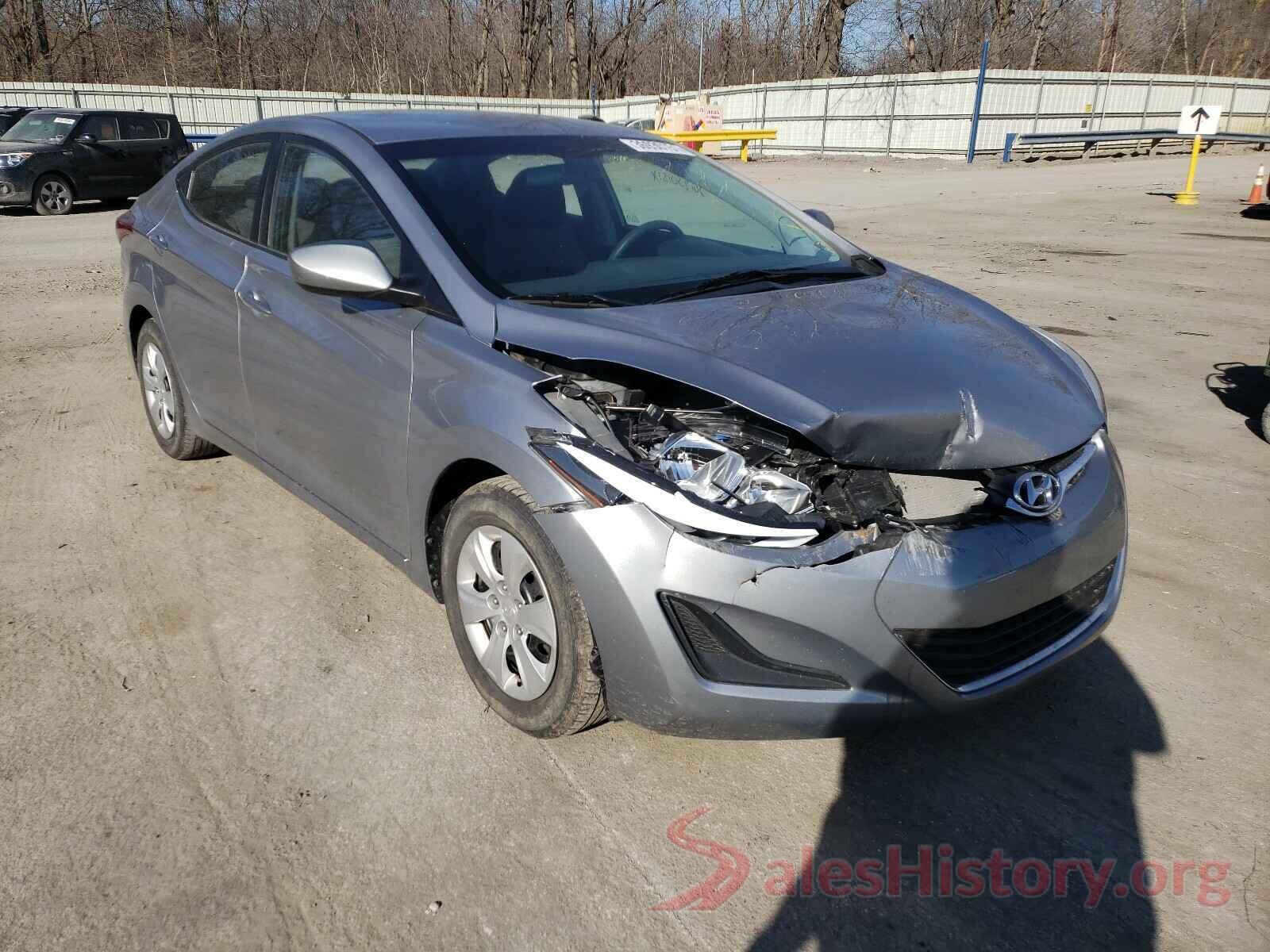 5NPDH4AE0GH771633 2016 HYUNDAI ELANTRA