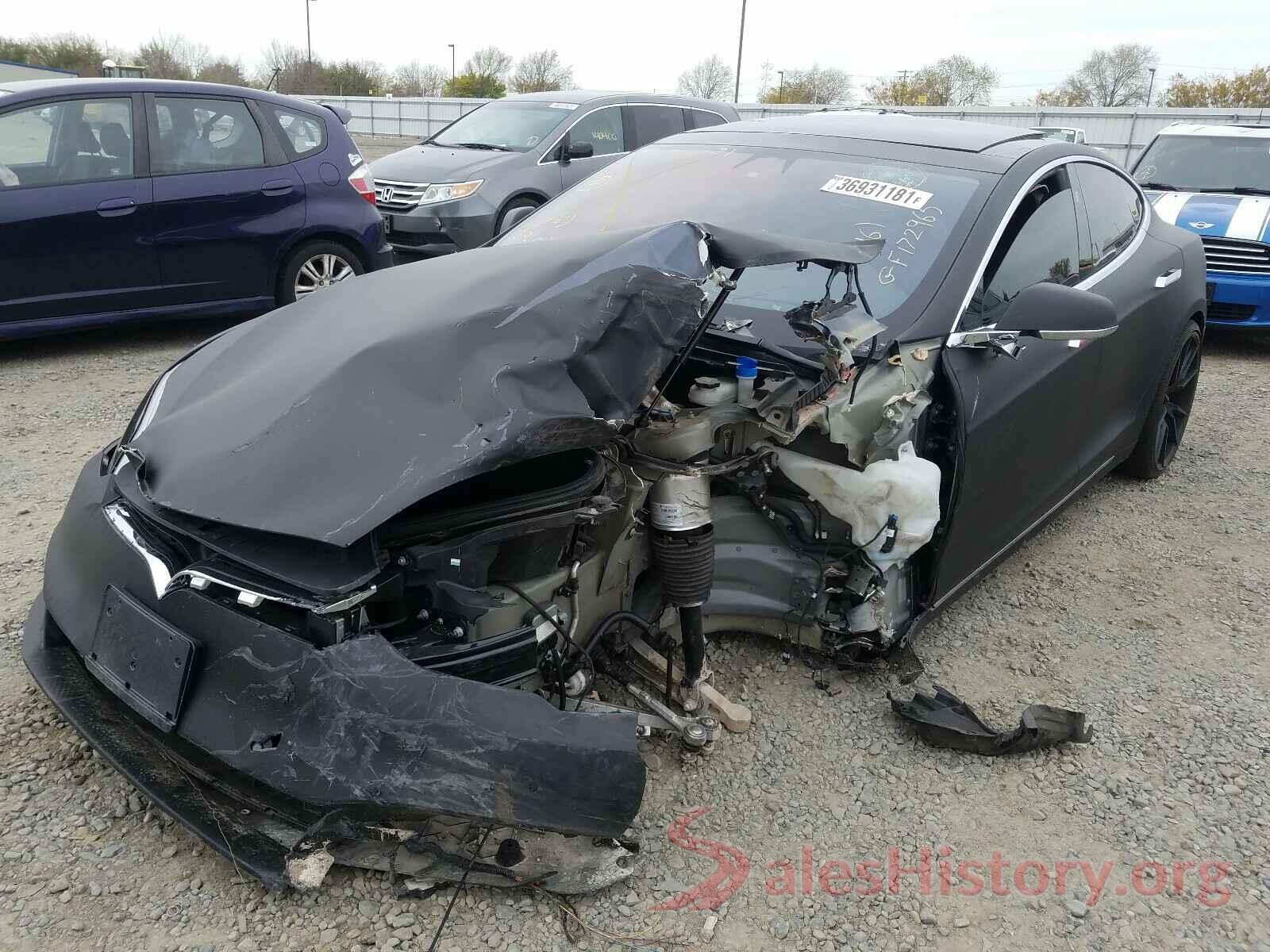 5YJSA1E1XGF172965 2016 TESLA MODEL S