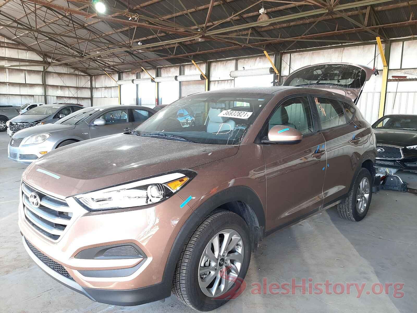 KM8J23A44HU375617 2017 HYUNDAI TUCSON