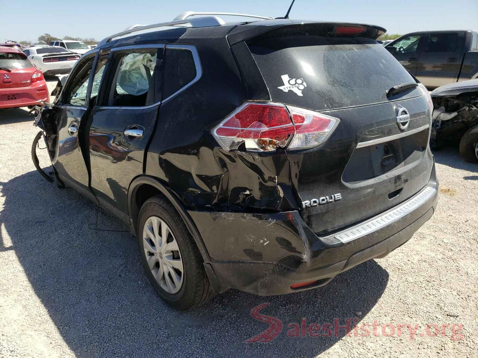 KNMAT2MT9GP594326 2016 NISSAN ROGUE