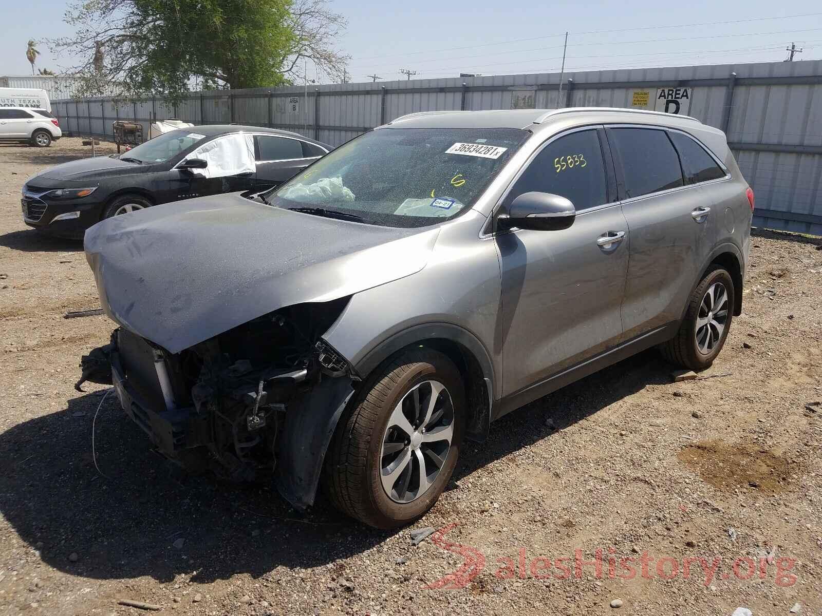 5XYPH4A54JG395952 2018 KIA SORENTO