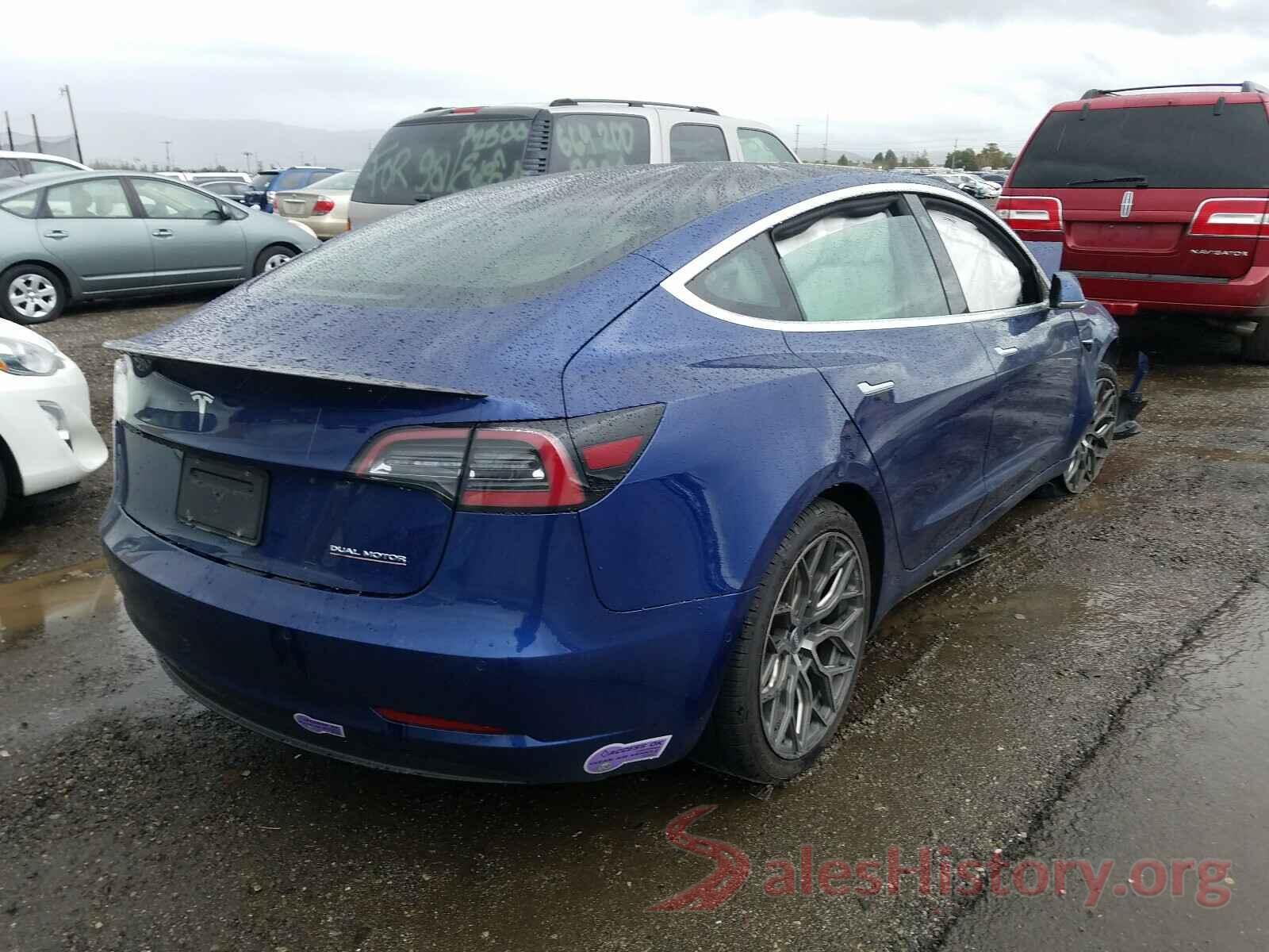 5YJ3E1EB5KF231169 2019 TESLA MODEL 3