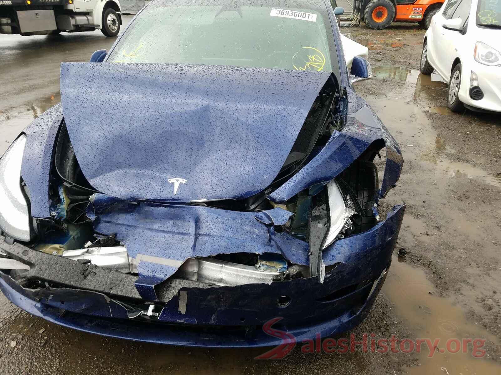 5YJ3E1EB5KF231169 2019 TESLA MODEL 3