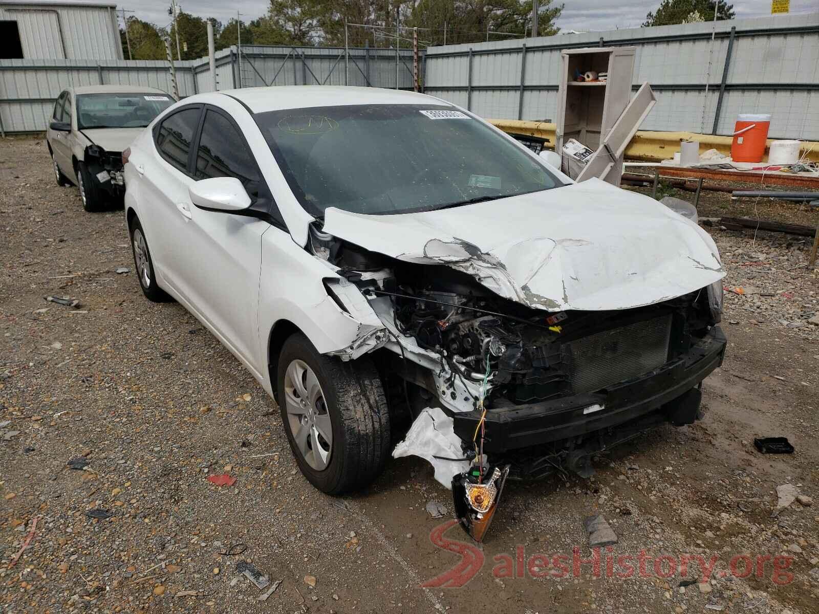 5NPDH4AE7GH681508 2016 HYUNDAI ELANTRA