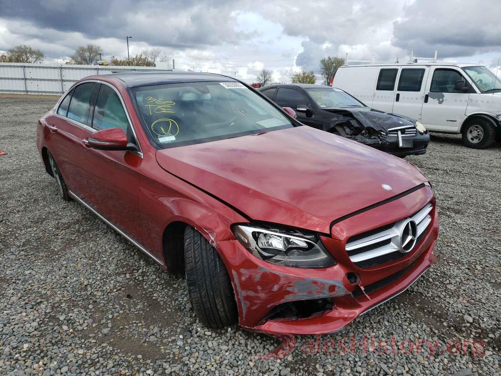 55SWF4JB2GU178583 2016 MERCEDES-BENZ C CLASS