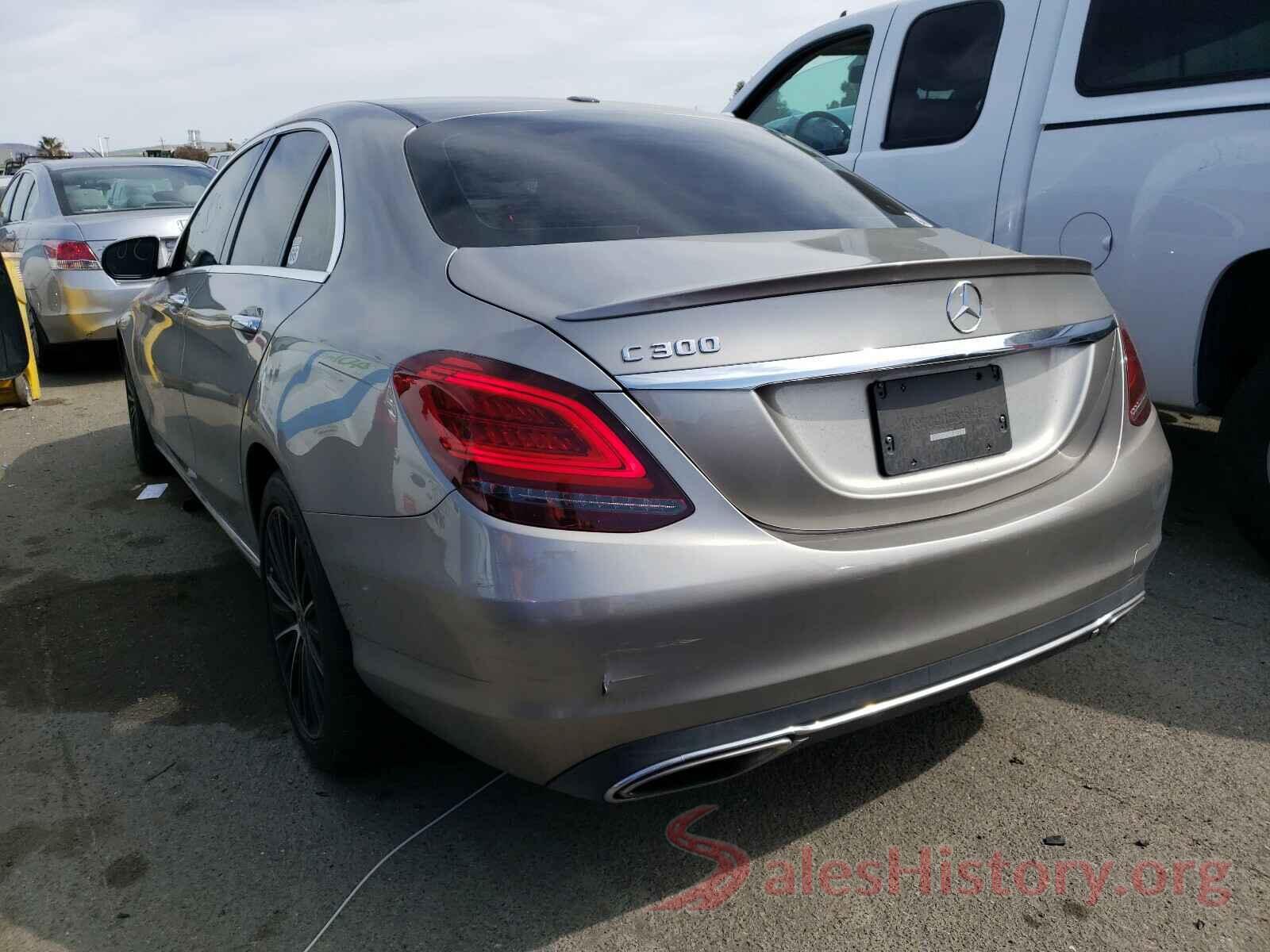 55SWF8DB5KU301305 2019 MERCEDES-BENZ C CLASS