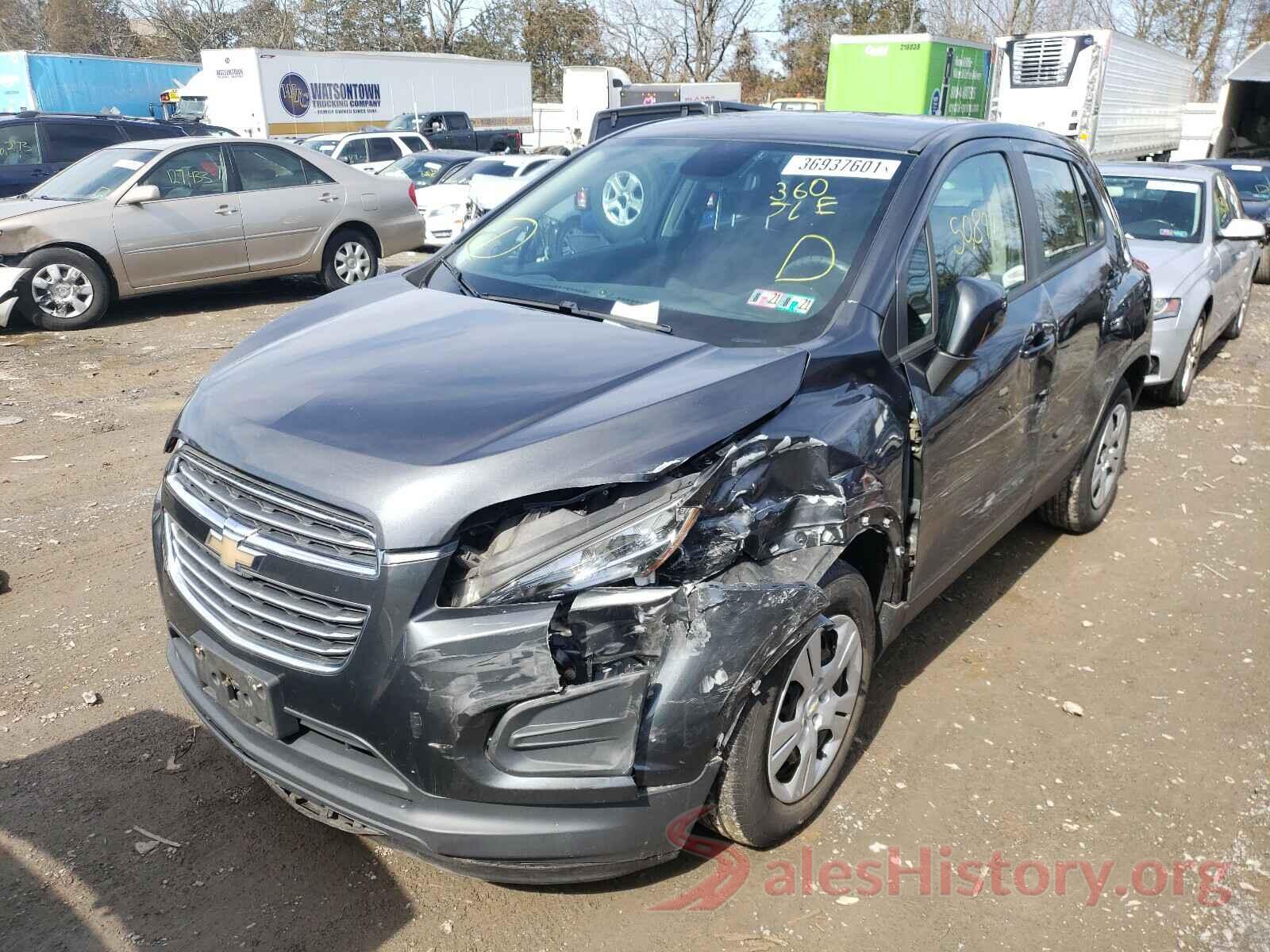 3GNCJKSB4GL225420 2016 CHEVROLET TRAX