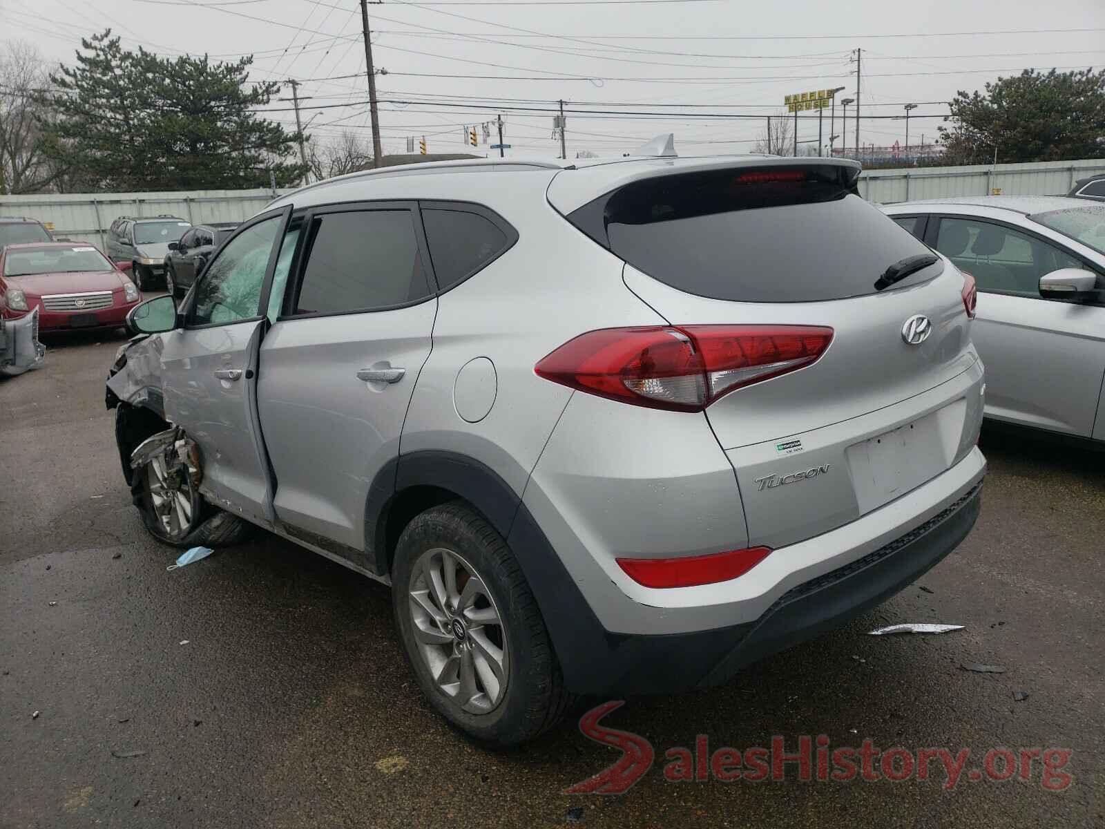 KM8J3CA4XJU764054 2018 HYUNDAI TUCSON