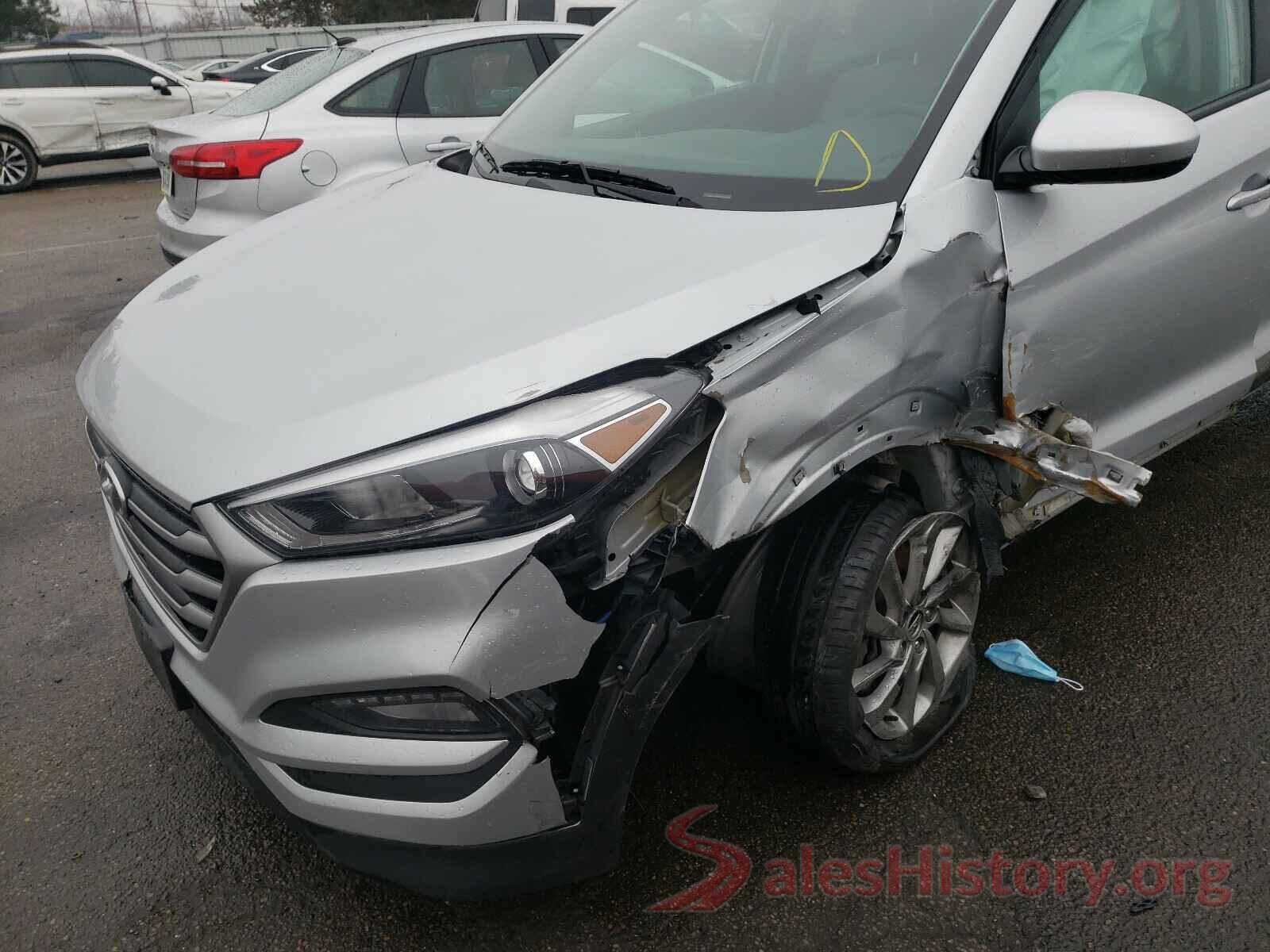 KM8J3CA4XJU764054 2018 HYUNDAI TUCSON