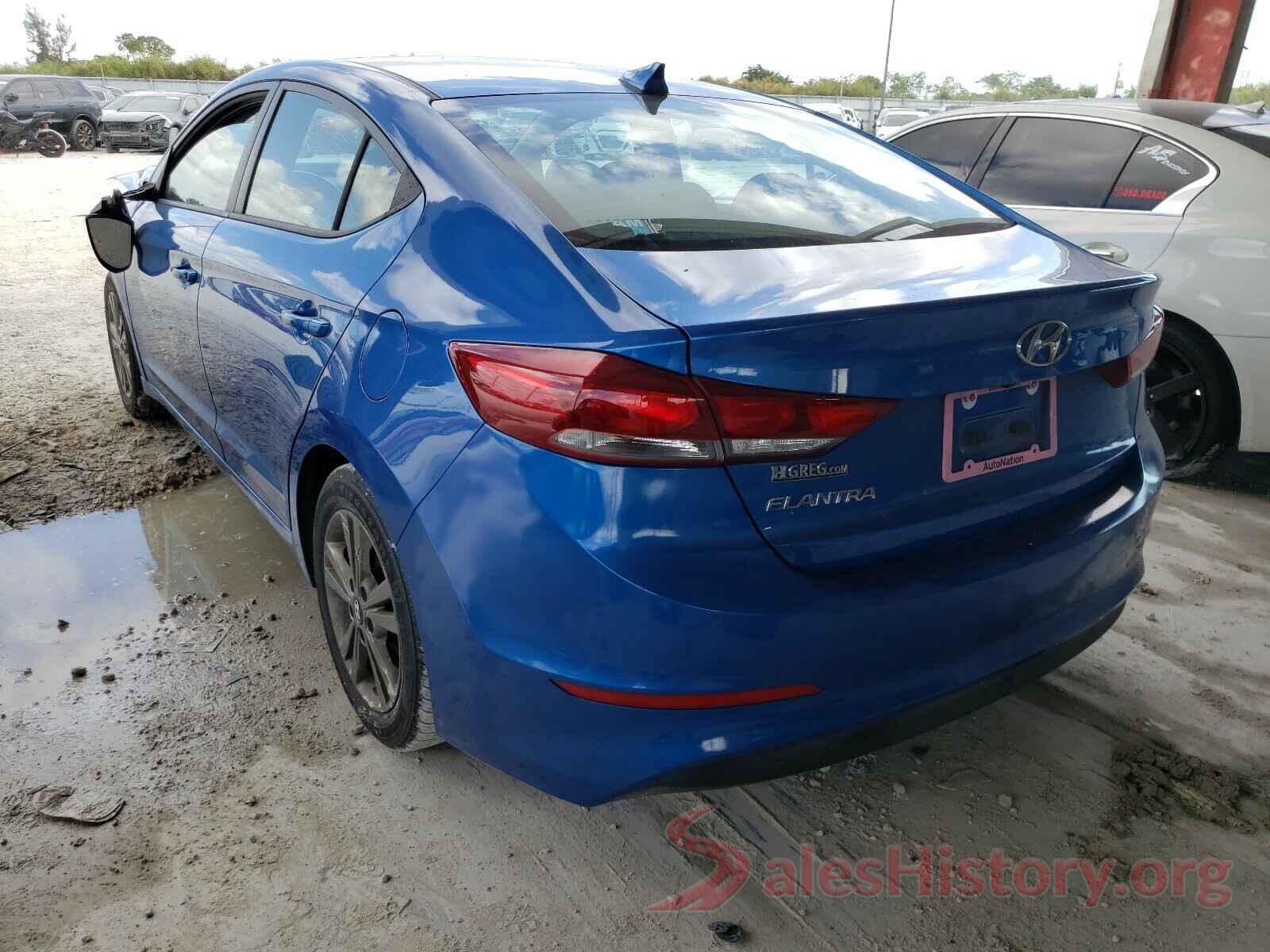 5NPD84LF6JH401607 2018 HYUNDAI ELANTRA