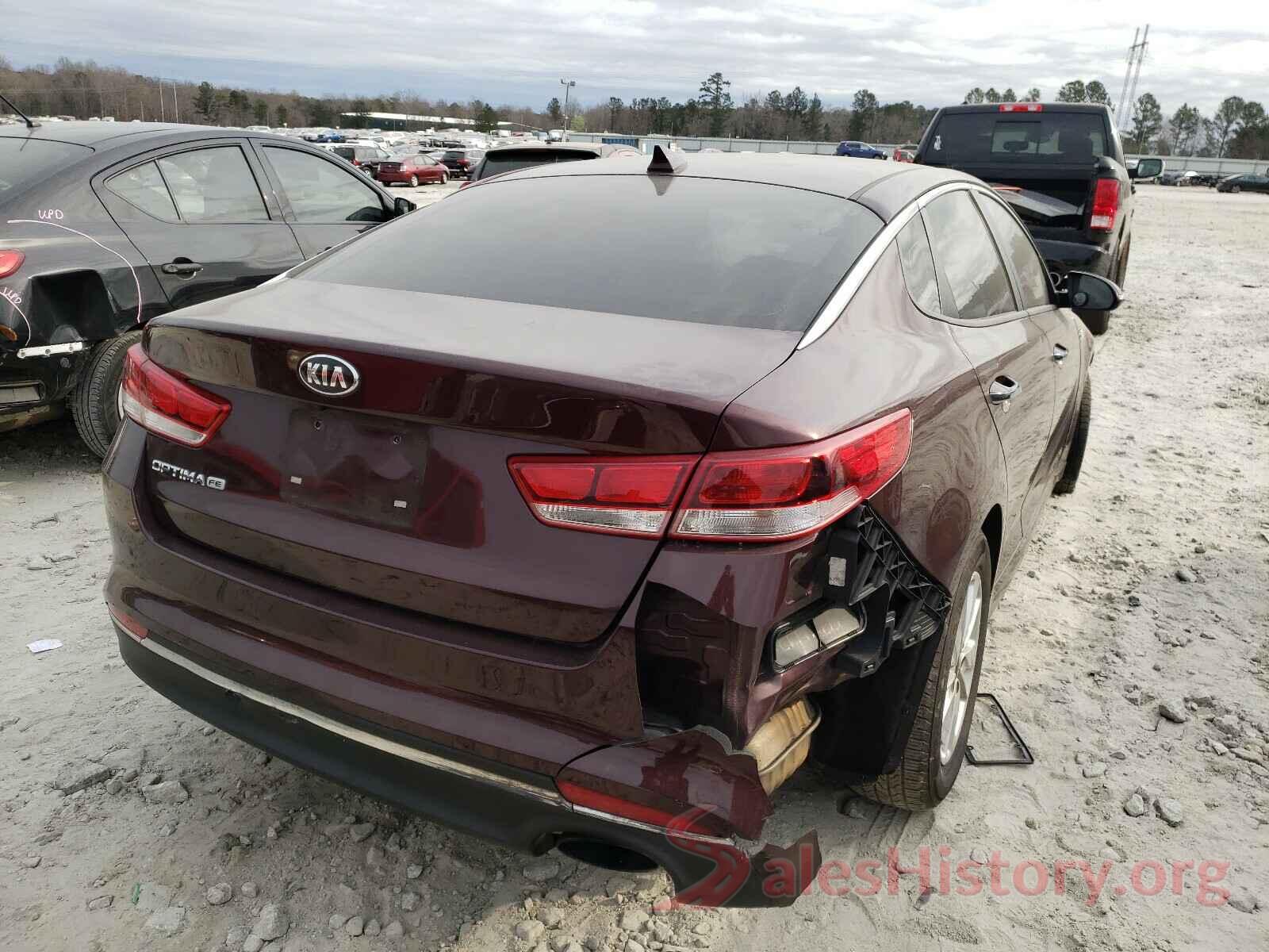 5XXGT4L30GG110185 2016 KIA OPTIMA